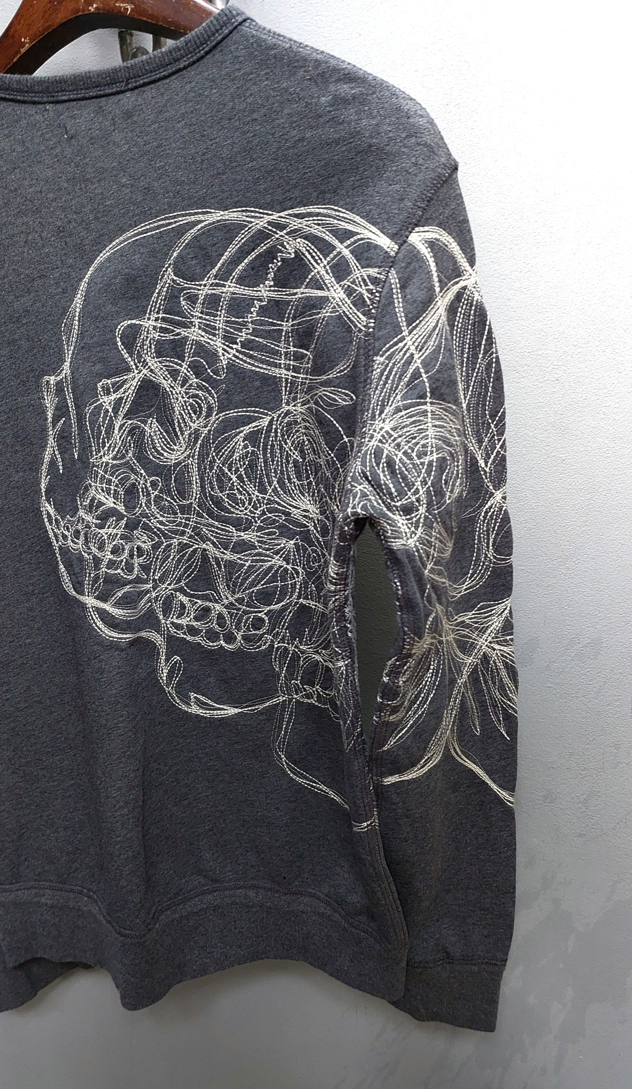 Alexander McQueen Alexander McQueen Embroidery Skull Sweatshirt Size US S / EU 44-46 / 1 - 6 Thumbnail