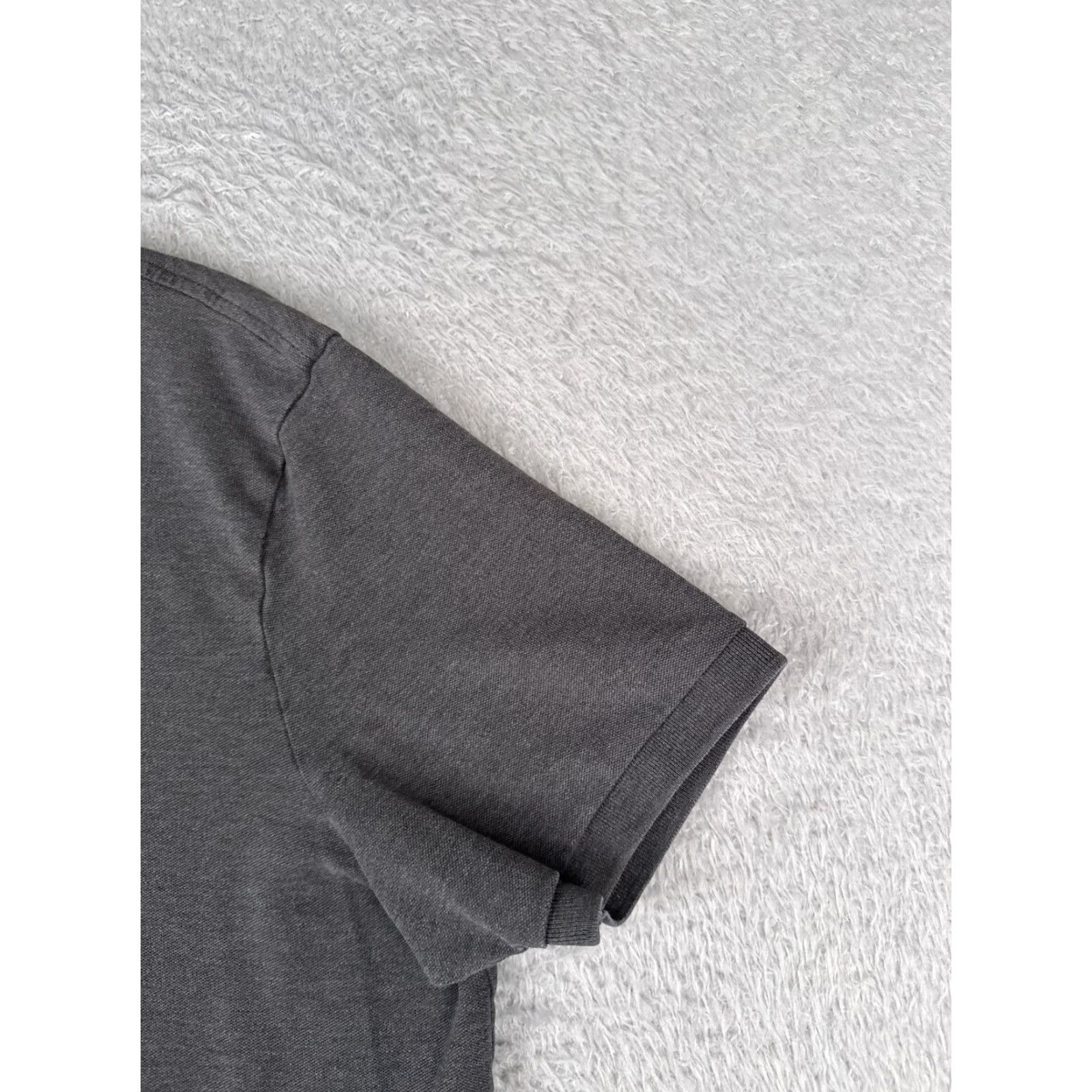 Ralph Lauren VINTAGE Ralph Lauren Polo Shirt Mens XL Gray Cotton Blend Knit Stretch Golf Casual Sports Modern American Size US XL / EU 56 / 4 - 2 Thumbnail