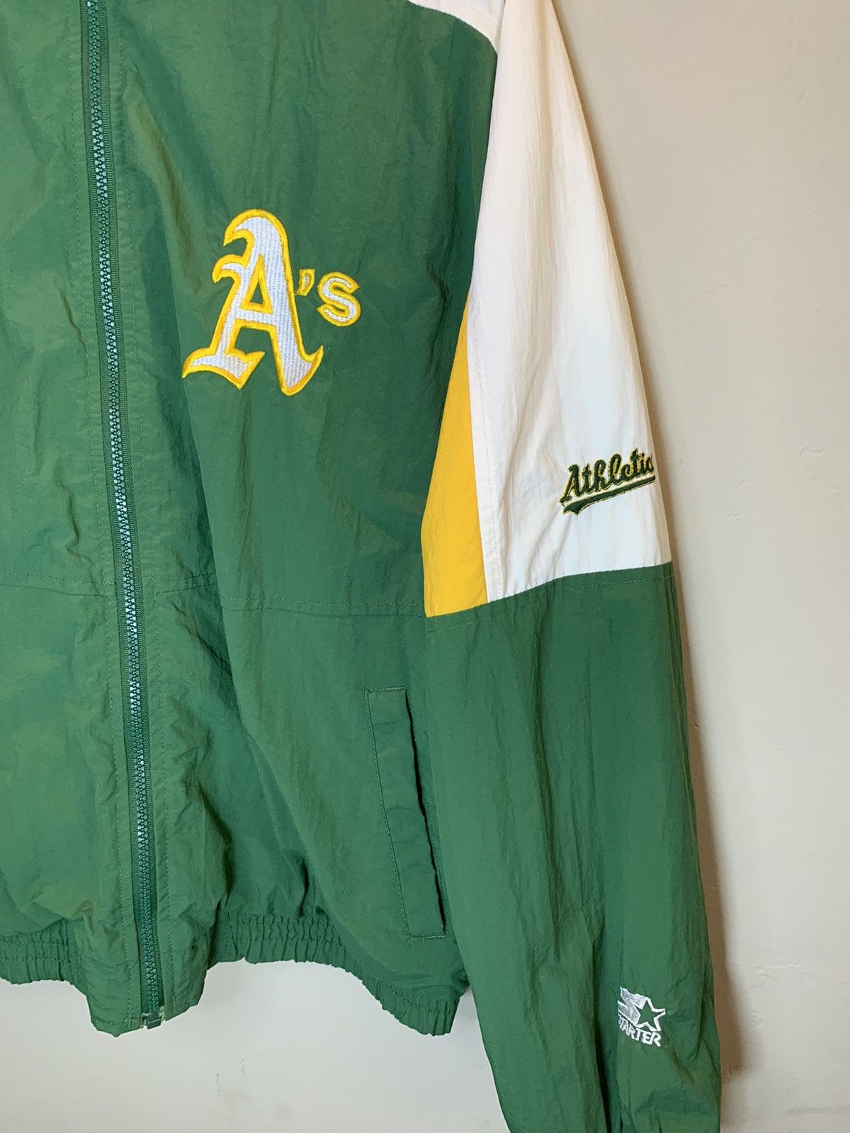 Starter *RARE* Vintage Oakland Athletics A’s Starter MLB Jacket - M Size US M / EU 48-50 / 2 - 3 Thumbnail