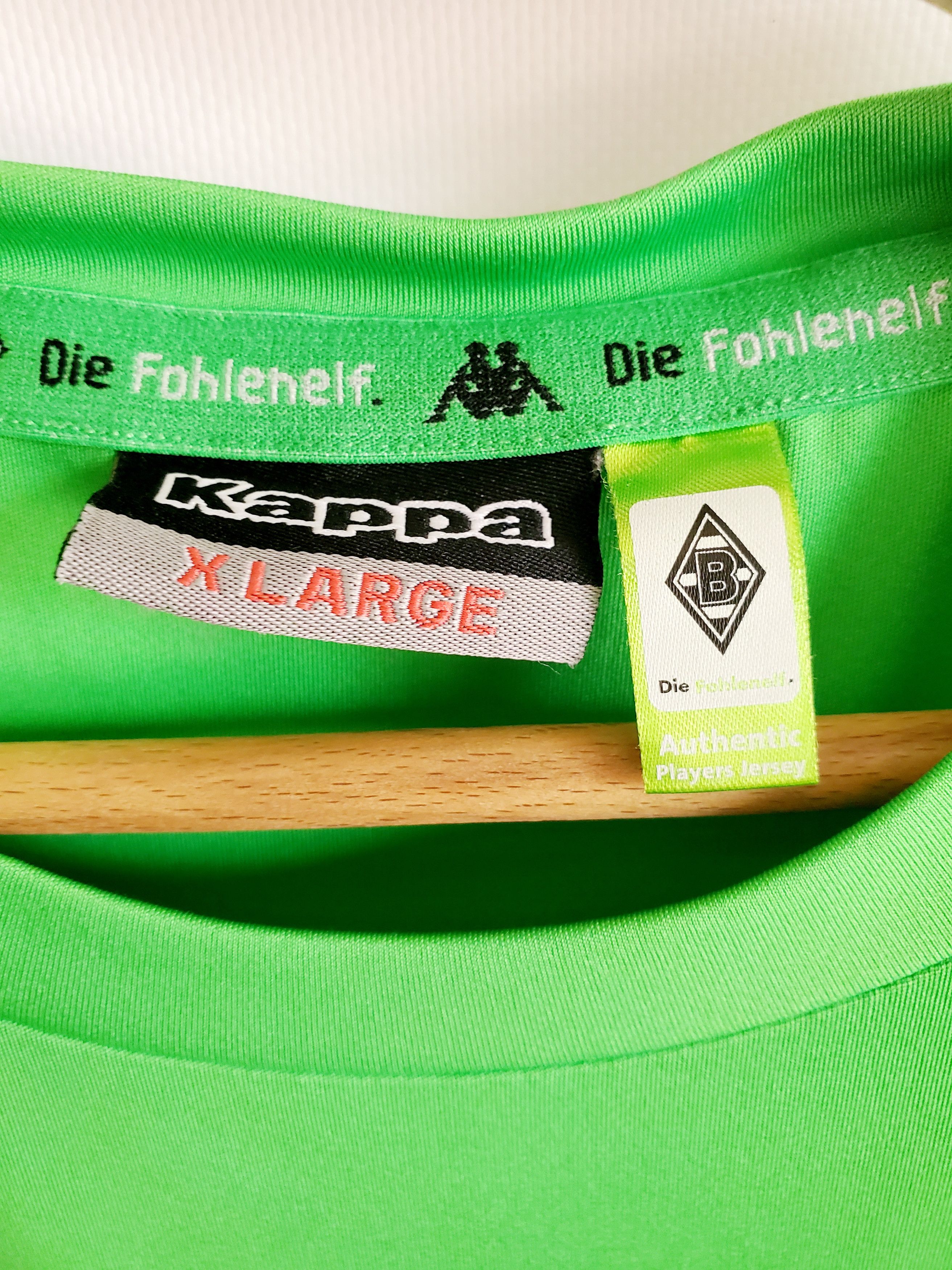 Kappa × Vintage BORUSSIA MONCHENGLADBACH FOOTBALL SHIRT KAPPA LONG SLEEVE Size US L / EU 52-54 / 3 - 3 Thumbnail