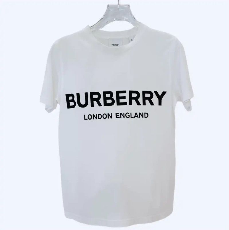 Burberry Burberry White Cotton Women's T-Shirt Size XS / US 0-2 / IT 36-38 - 1 Thumbnail