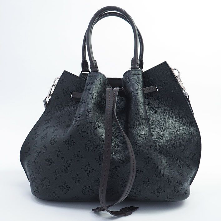 Louis Vuitton Girolatta Mahina Handbag Noir