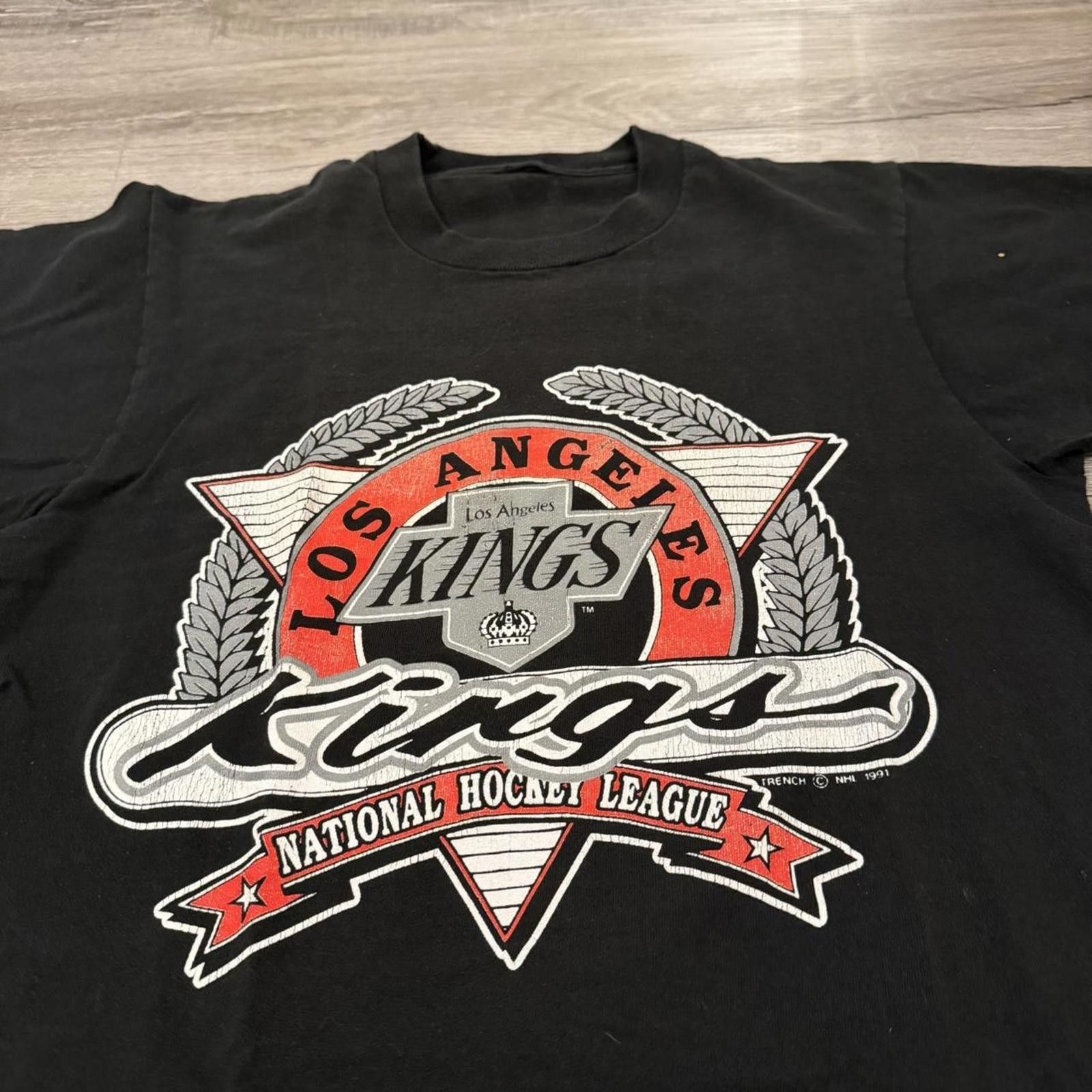 Other Vintage Los Angeles king t shirt 1991 NHL M Size US M / EU 48-50 / 2 - 2 Thumbnail