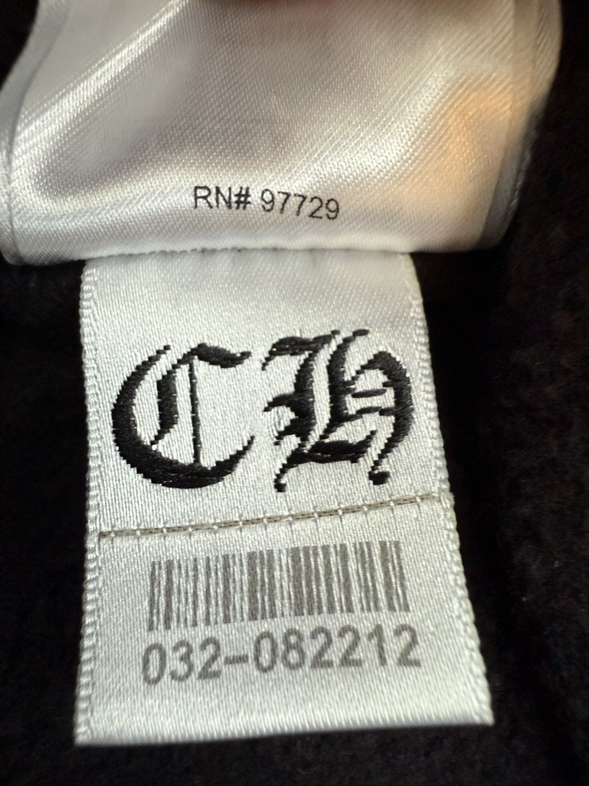 Chrome Hearts Chrome Hearts black scroll crew neck Size US M / EU 48-50 / 2 - 4 Thumbnail