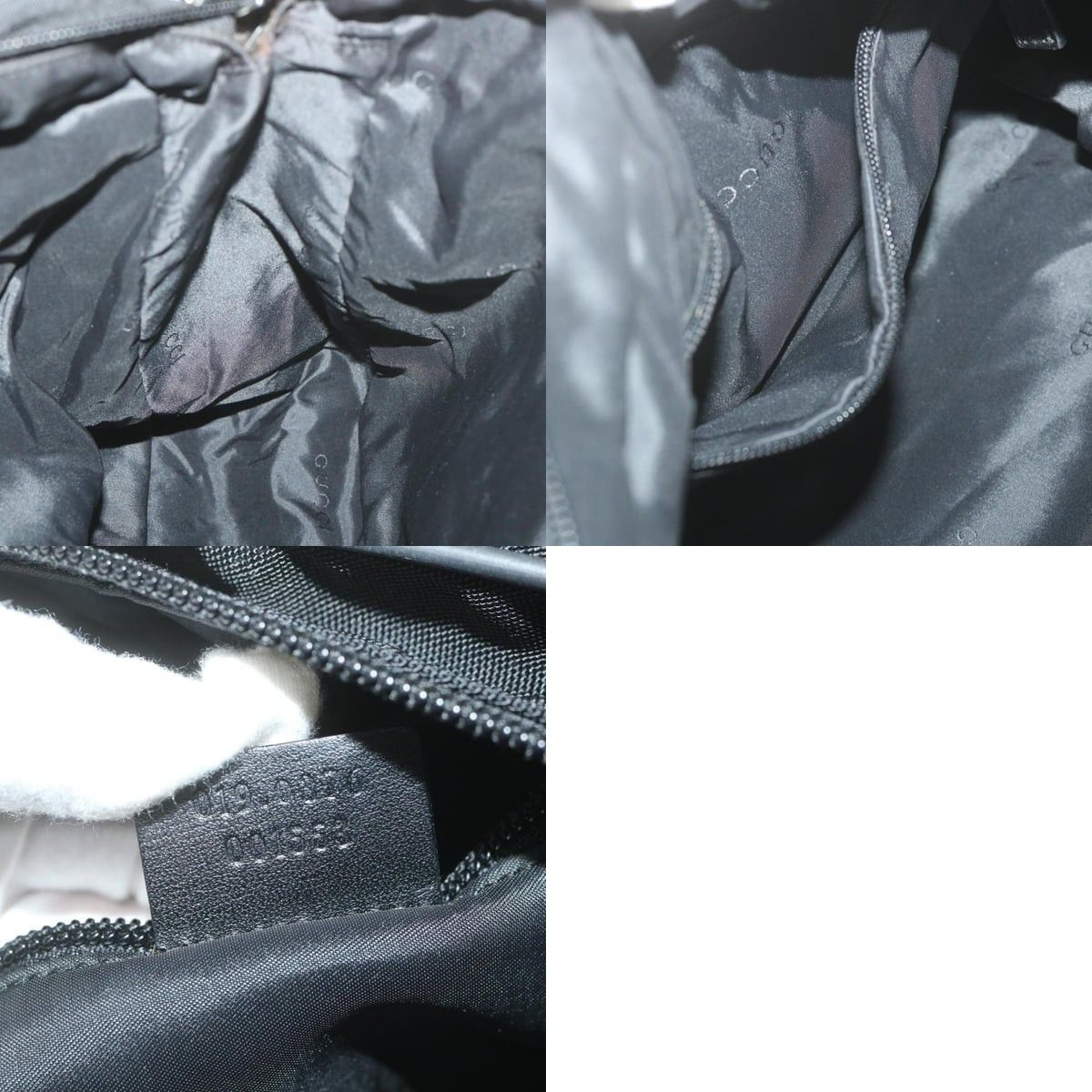Gucci GUCCI Shoulder Bag Nylon Black 019 019 Size ONE SIZE - 12 Thumbnail