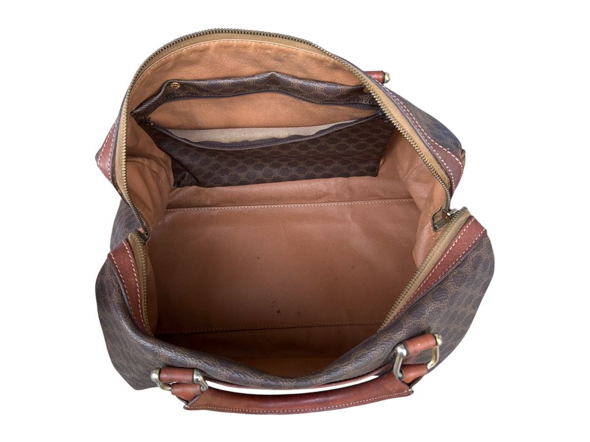 Celine Vintage 90s Celine Macadam Boston Bag Size ONE SIZE - 8 Thumbnail