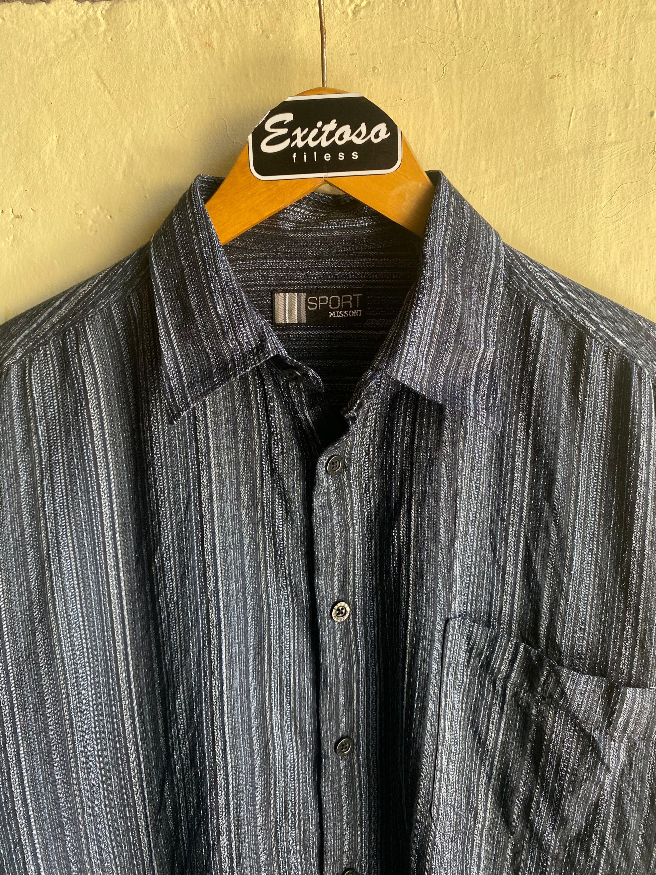 Missoni SEND OFFER 💥 Missoni Vintage Shirt Size US L / EU 52-54 / 3 - 2 Thumbnail