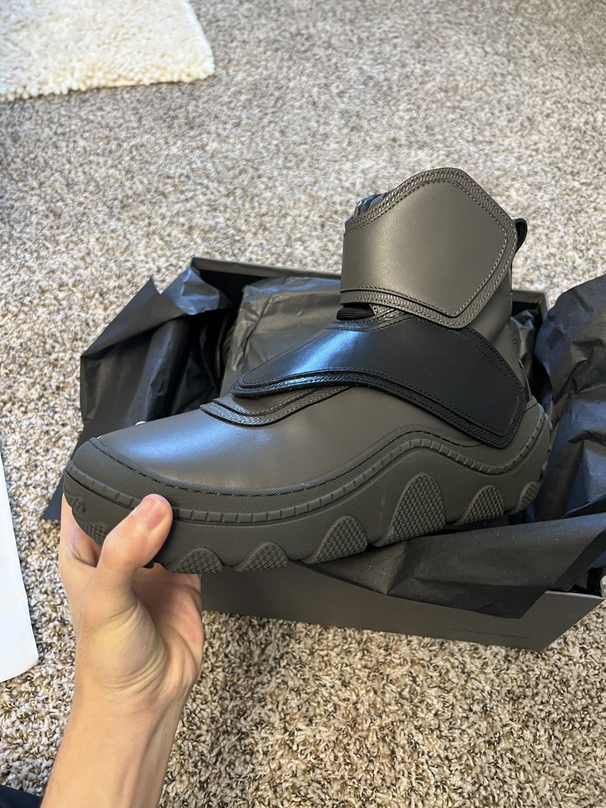 Kiko Kostadinov Kiko Kostadinov Tonkin boots grey 42 | Grailed
