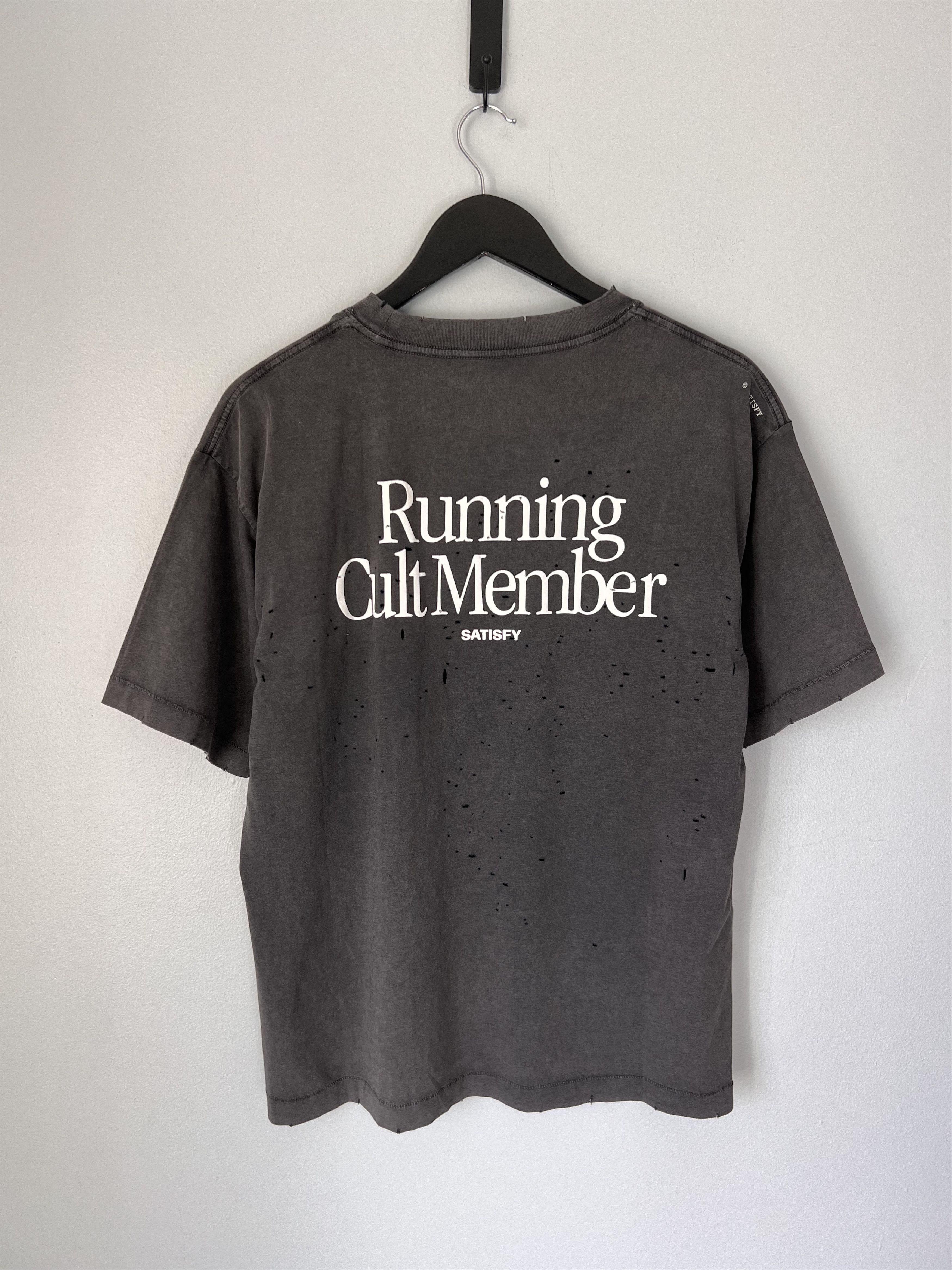 Oakley × Satisfy Satisfy Running Oakley Moth Tech Logo Tee in