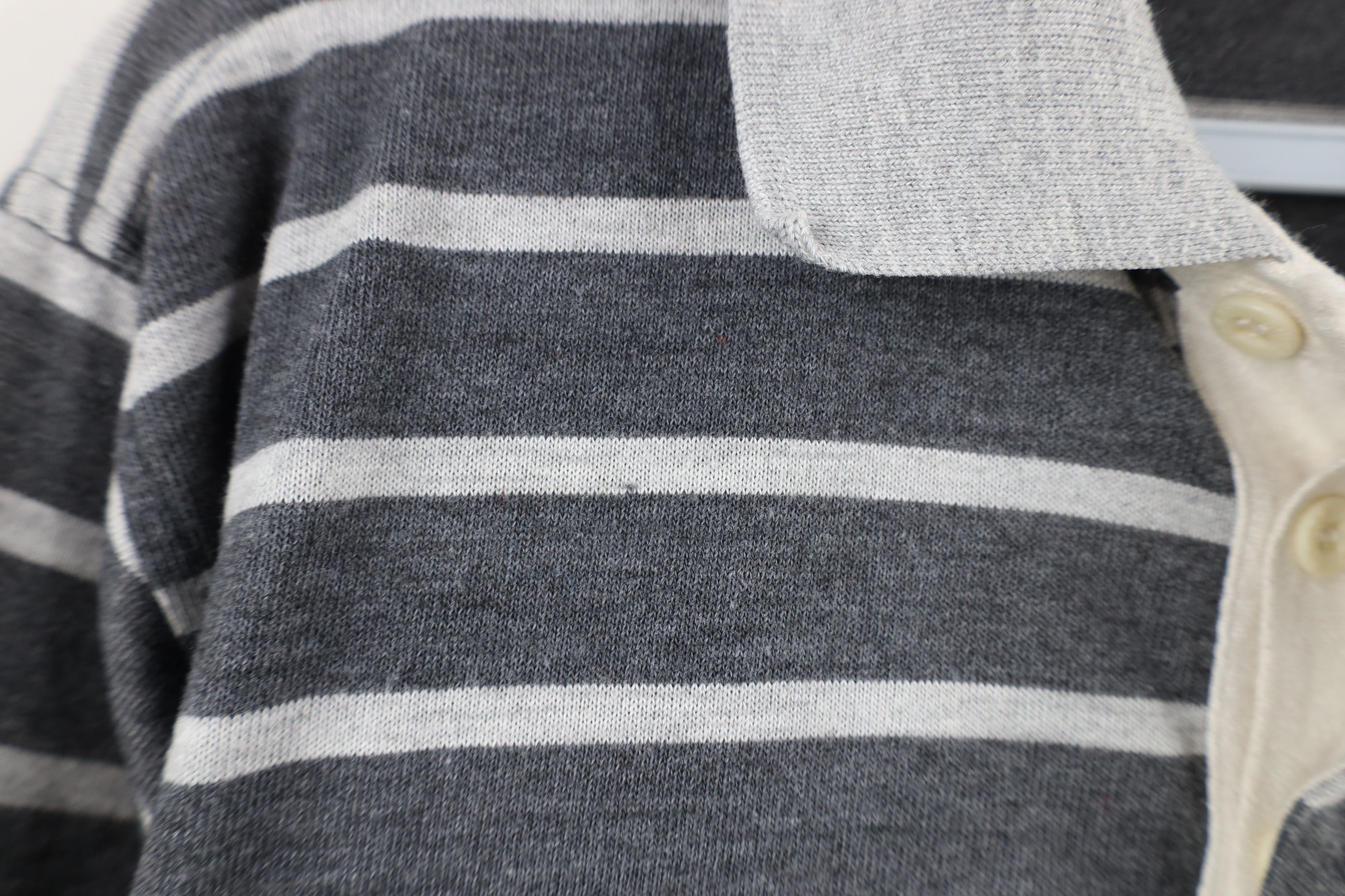 Vintage Vintage 80s 90s Dunlop Knit Long Sleeve Tennis Rugby Polo Size US S / EU 44-46 / 1 - 5 Thumbnail