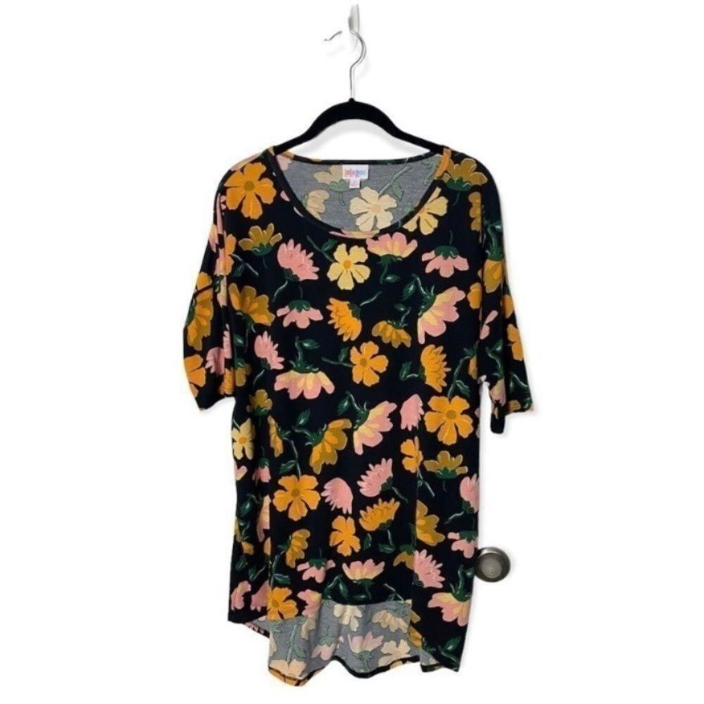 Other LuLaRoe Women’s Oversized Floral Print Top | Size Small Size S / US 4 / IT 40 - 3 Thumbnail
