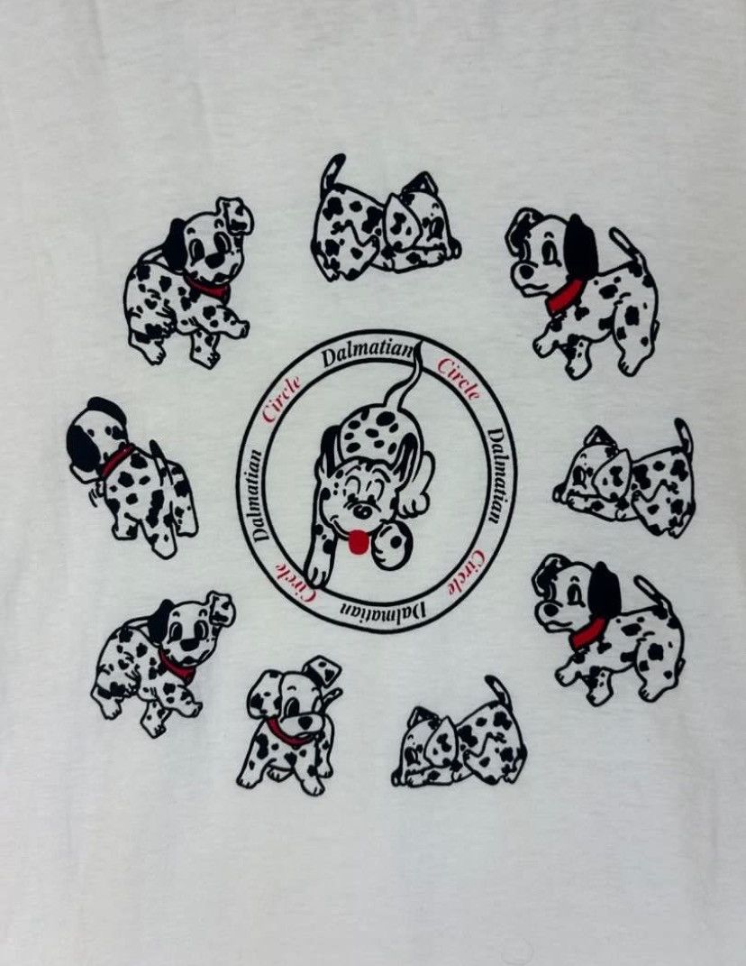 Vintage Vintage 90s Disney 101 Dalmatians T-Shirt – Japan Made Size US M / EU 48-50 / 2 - 3 Thumbnail