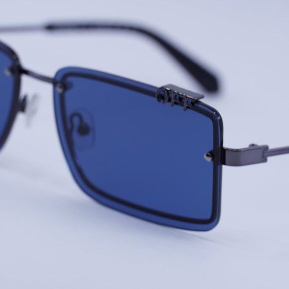 Off-White 🕶️New Off-White OERI13N TAMPA 7745 Sunglasses - Gunmetal Size ONE SIZE - 4 Thumbnail
