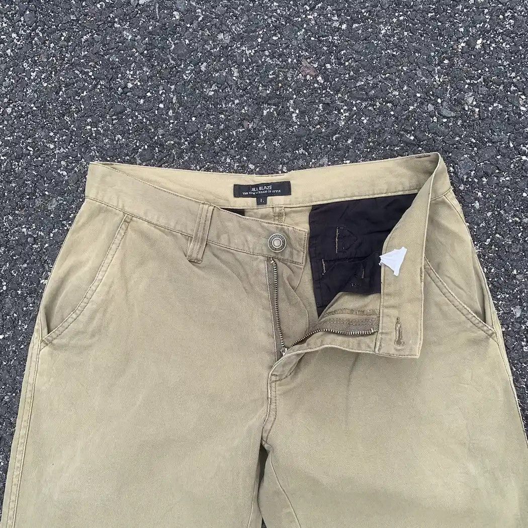 Japanese Brand Vintage Jill Blaze Buckle Back Faded Pants Waist 32 Size US 32 / EU 48 - 6 Thumbnail