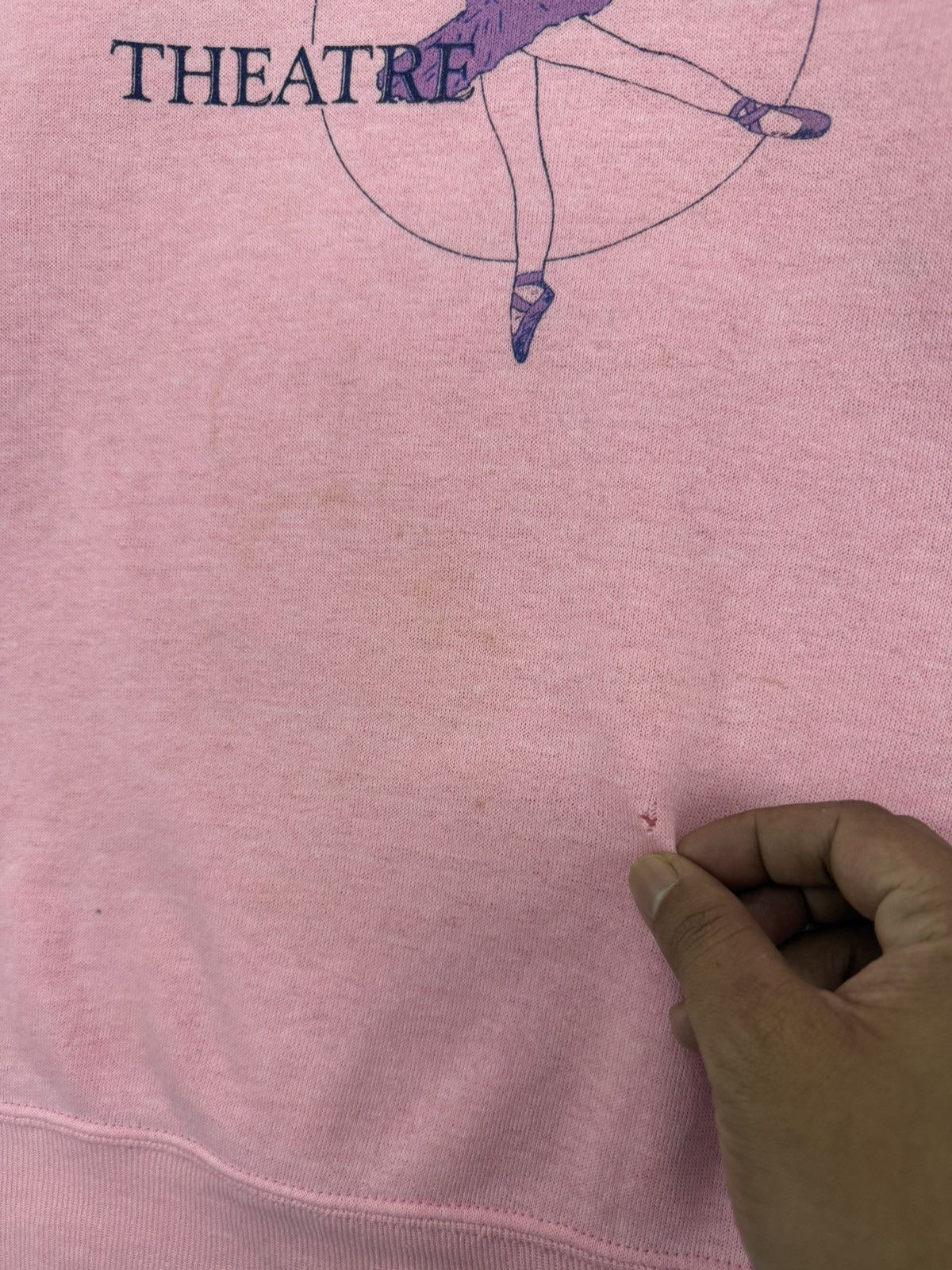 American Apparel American Ballet Theatre Ballerina Sweat Raglan 90s Aesthetic Size US S / EU 44-46 / 1 - 7 Thumbnail