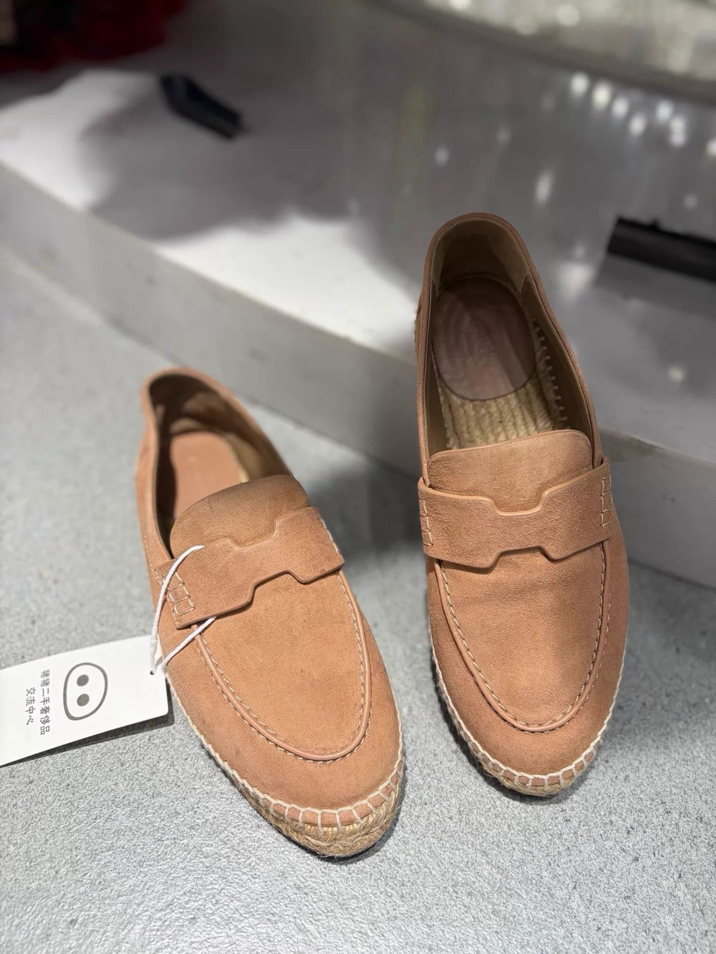 Hermes Hermes Cinnamon Suede Sneakers 99 New EU 38 Size US 7.5 / IT 37.5 - 2 Thumbnail
