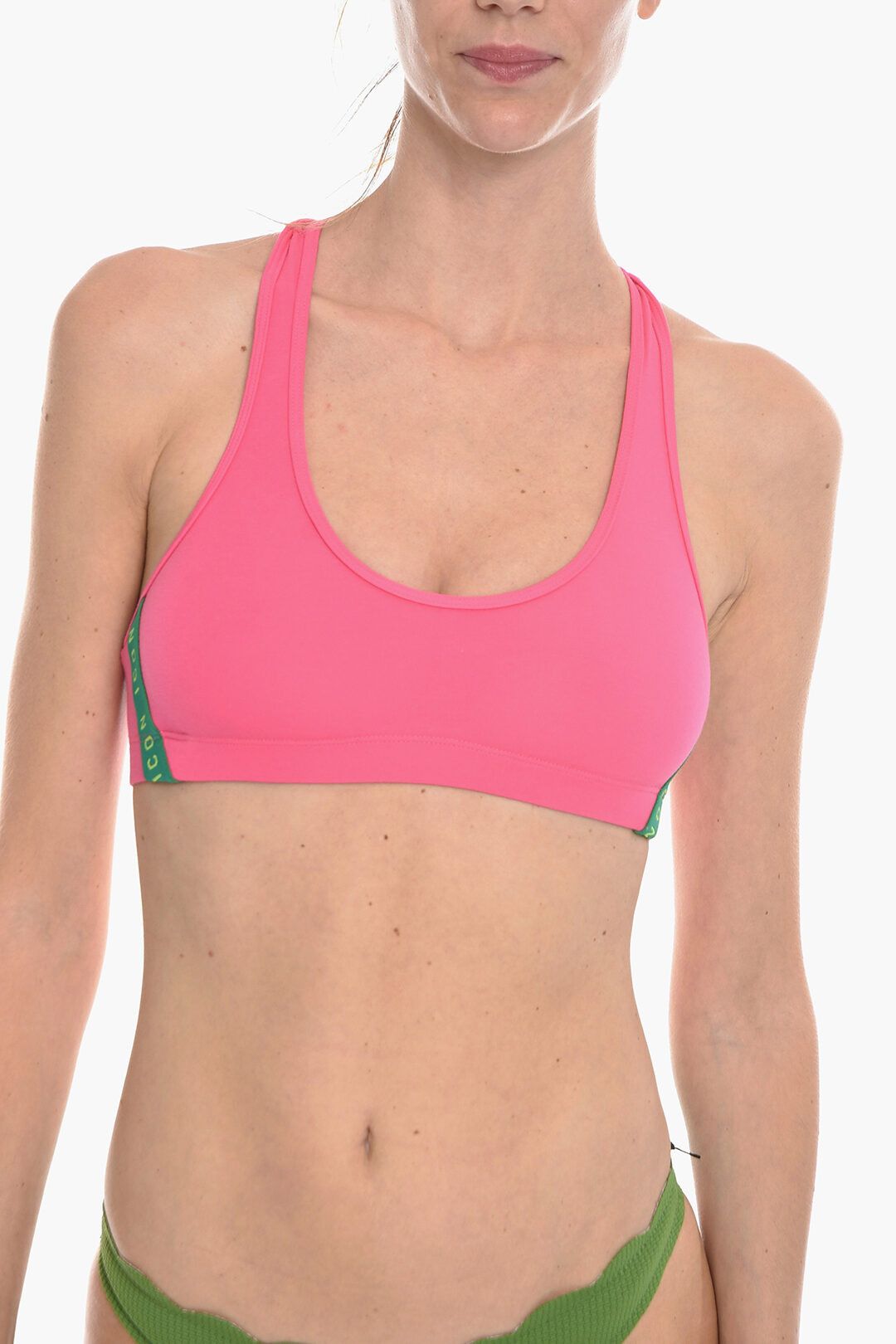 image of Dsquared2 Og1Mm0124 Sport Bra In Blue, Women's (Size Small)