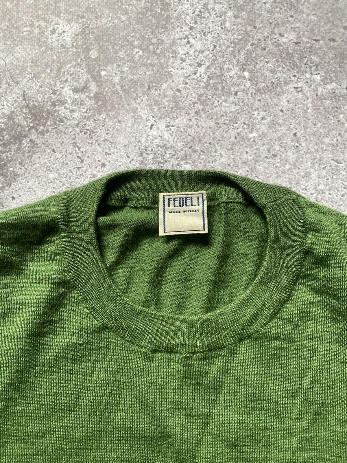 Fedeli Fedeli cashmere silk men sweater made in Italy size S (46) Size US S / EU 44-46 / 1 - 3 Thumbnail