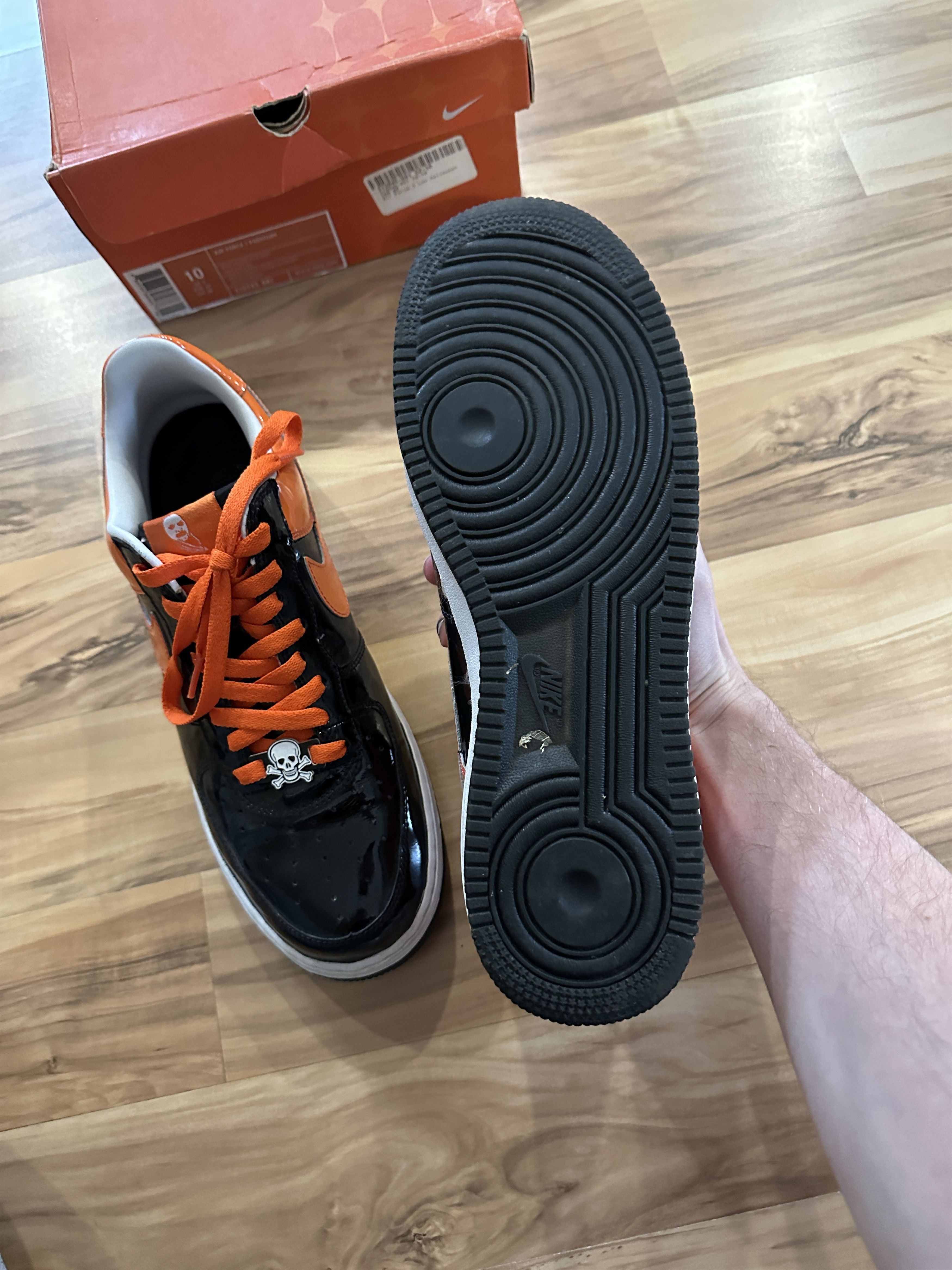 Nike Nike Premium Air Force One Halloween 2005 Size US 10 / EU 43 - 8 Thumbnail