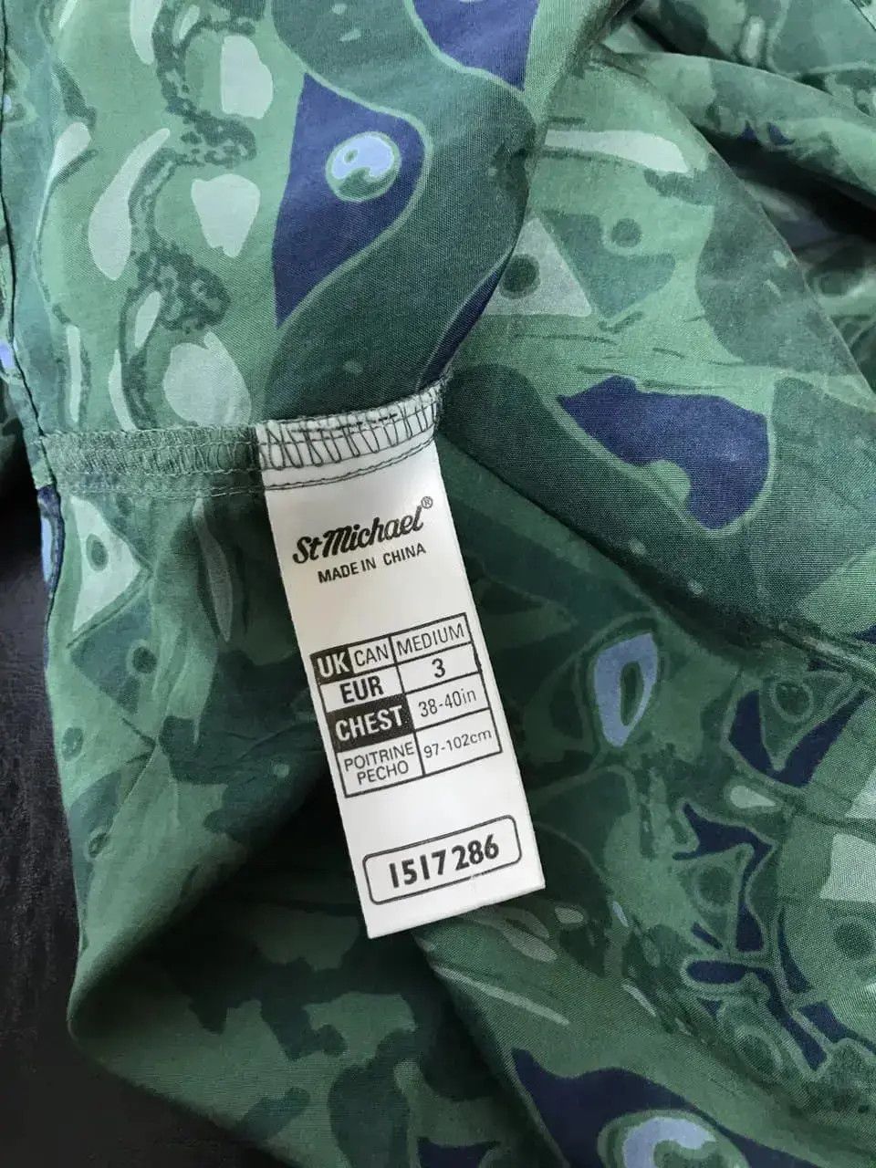 Marks & Spencer Hawaiian shirt silk vintage Size US M / EU 48-50 / 2 - 4 Thumbnail