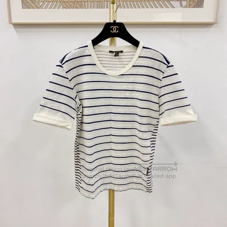 Louis Vuitton Louis Vuitton Striped T-shirt Size S / US 4 / IT 40 - 1 Thumbnail