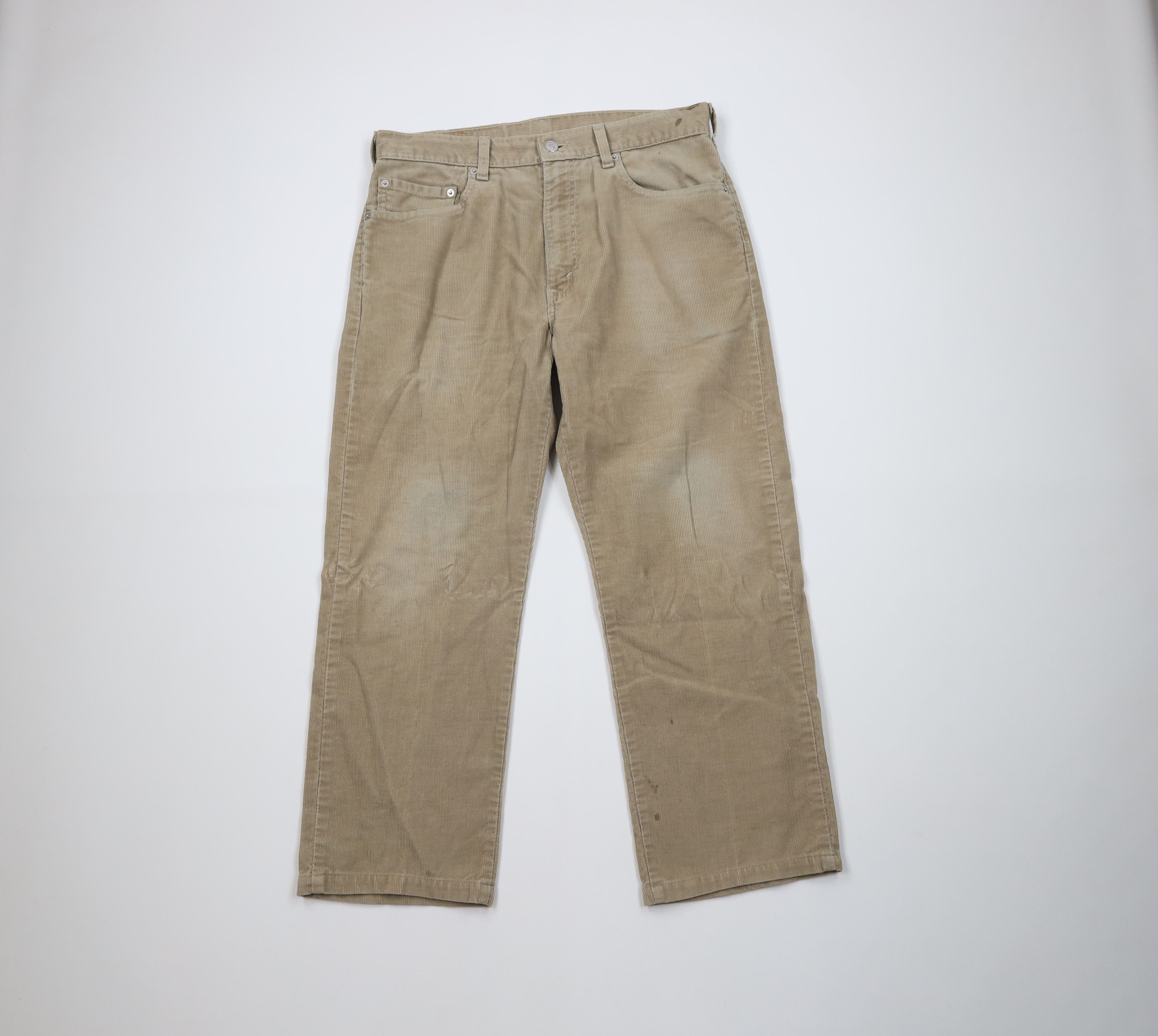 Levi's Vintage 90s Levis 505 Straight Leg Corduroy Pants USA Size US 33 - 1 Thumbnail