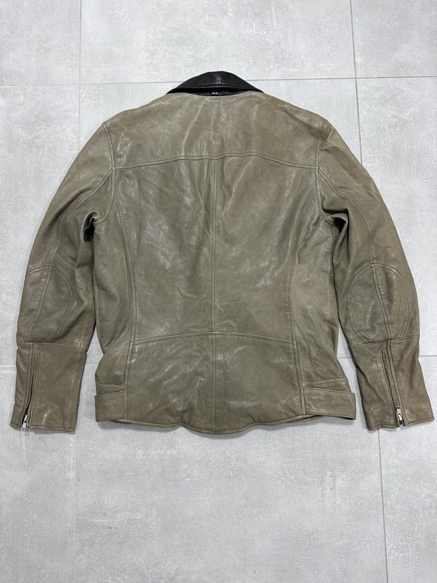 Blk Dnm BLK DNM Leather Biker Jacket XL Motorcycle Size US XL / EU 56 / 4 - 16 Thumbnail