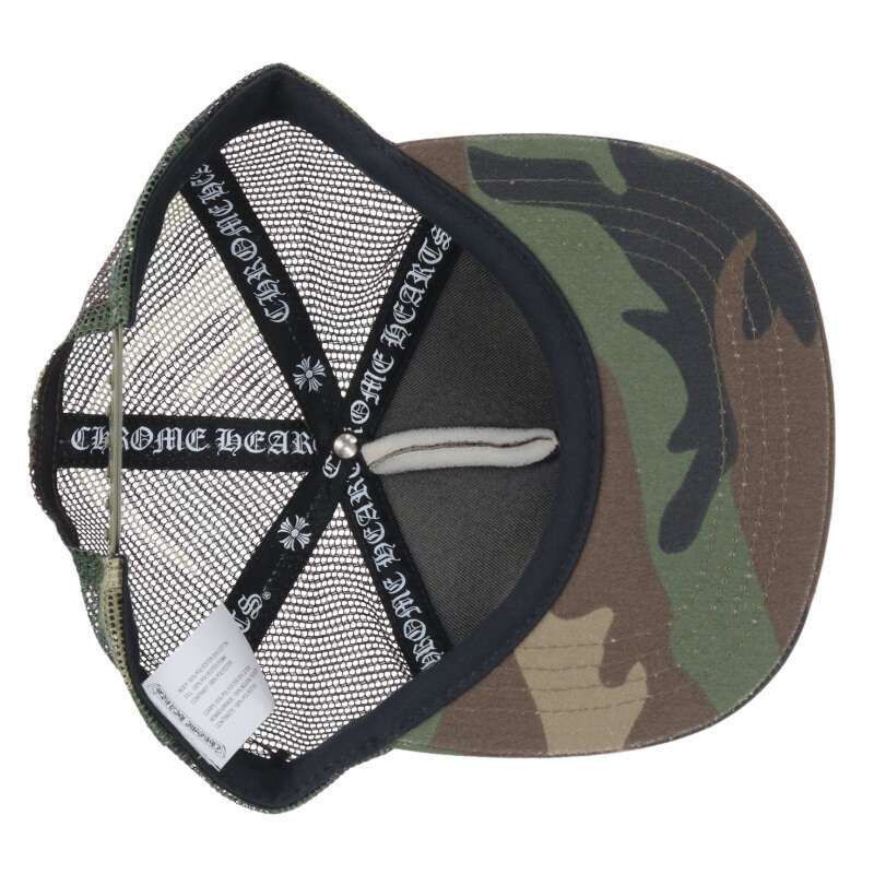 Chrome Hearts Chrome Hearts Trucker Cap with CH Patch Size ONE SIZE - 3 Thumbnail