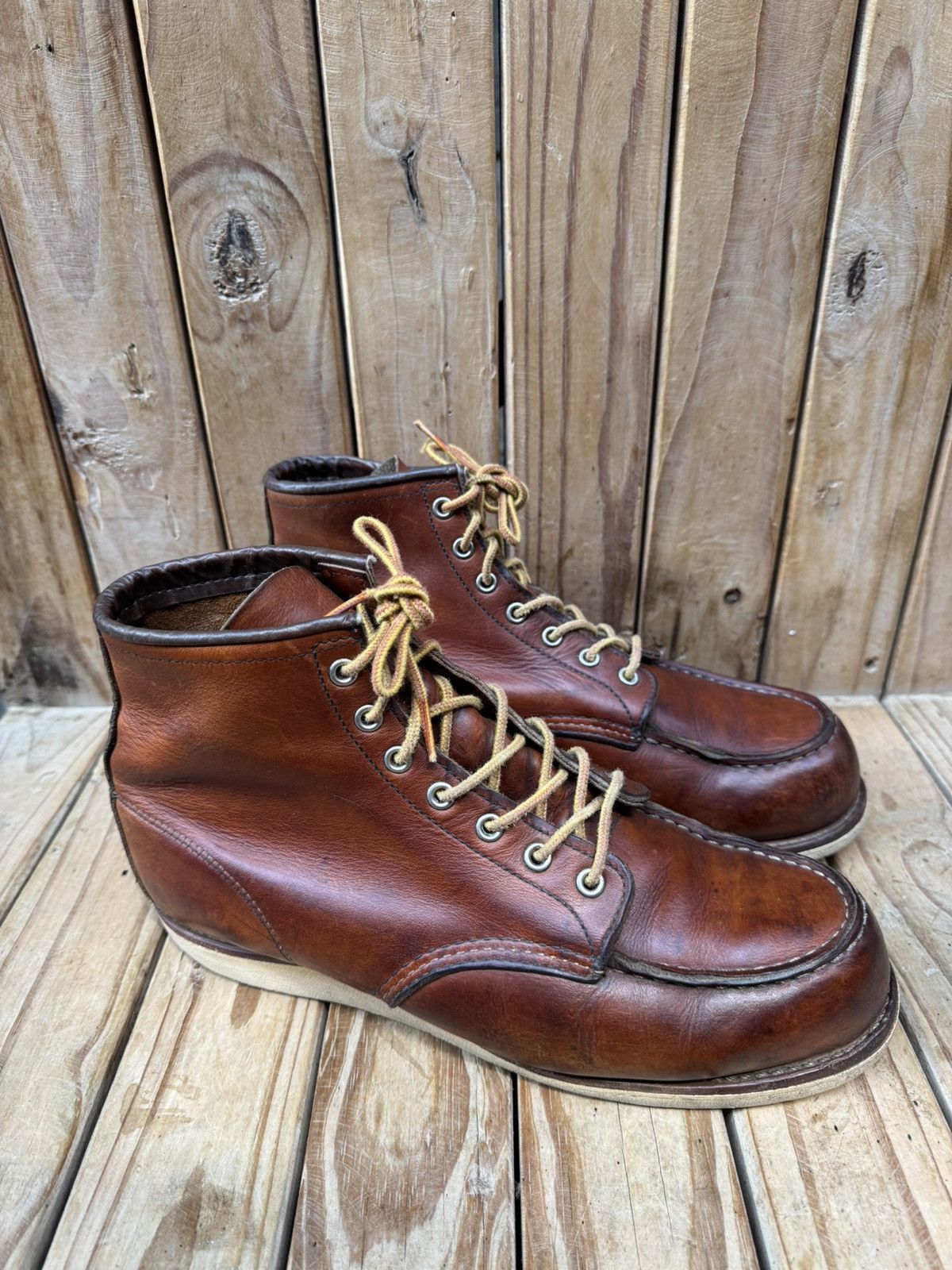 Red Wing Red Wing Heritage 875 Moc Toe Brown Boots USA 9.5 E2 UK 8.5 Size US 9.5 / EU 42-43 - 9 Thumbnail