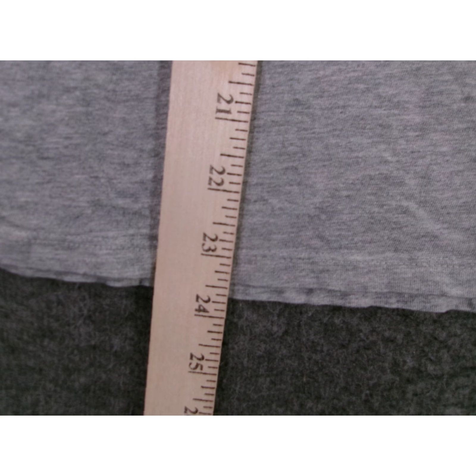 Gap Gap Women's Shirt Adult XS Gray V-Neck Lightweight Cotton-Blend Basic Tee Size XS / US 0-2 / IT 36-38 - 5 Thumbnail
