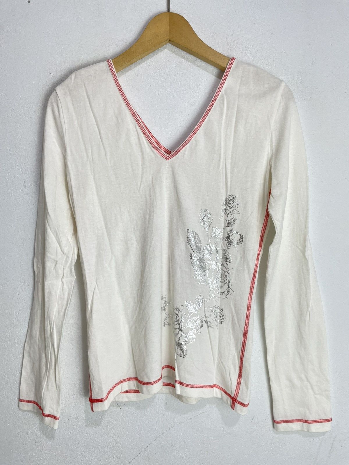 If Six Was Nine Y2k Goth Punk Poem Longsleeve Size S / US 4 / IT 40 - 2 Thumbnail