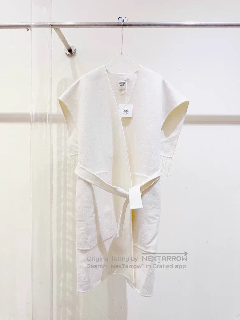 Hermes Hermes Fringed coat Size XS / US 0-2 / IT 36-38 - 1 Thumbnail