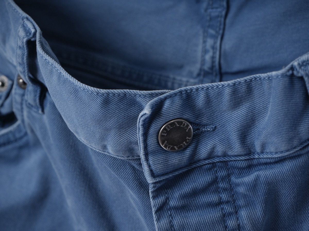 Prada Vintage Prada Milano Denim Pants w34 Size US 34 / EU 50 - 7 Thumbnail