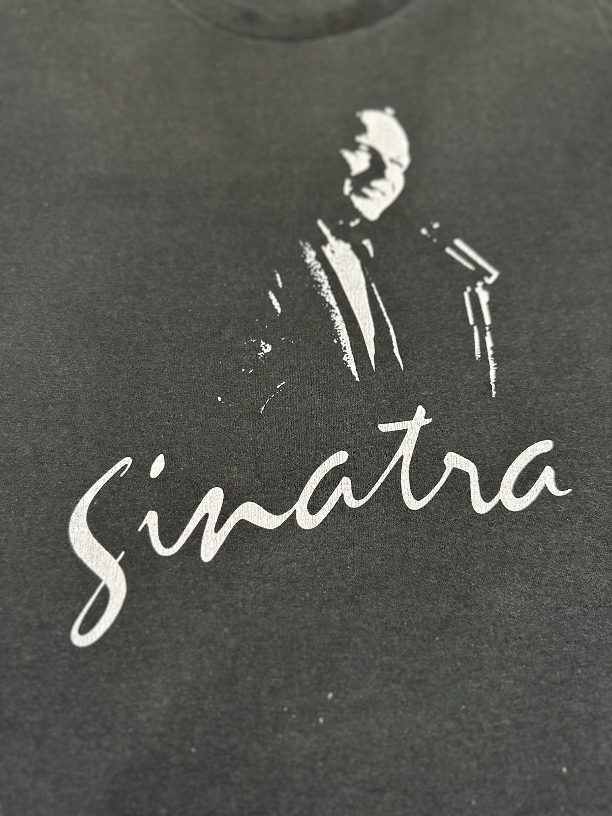 Vintage Frank Sinatra American Singer Legend Single Stitch