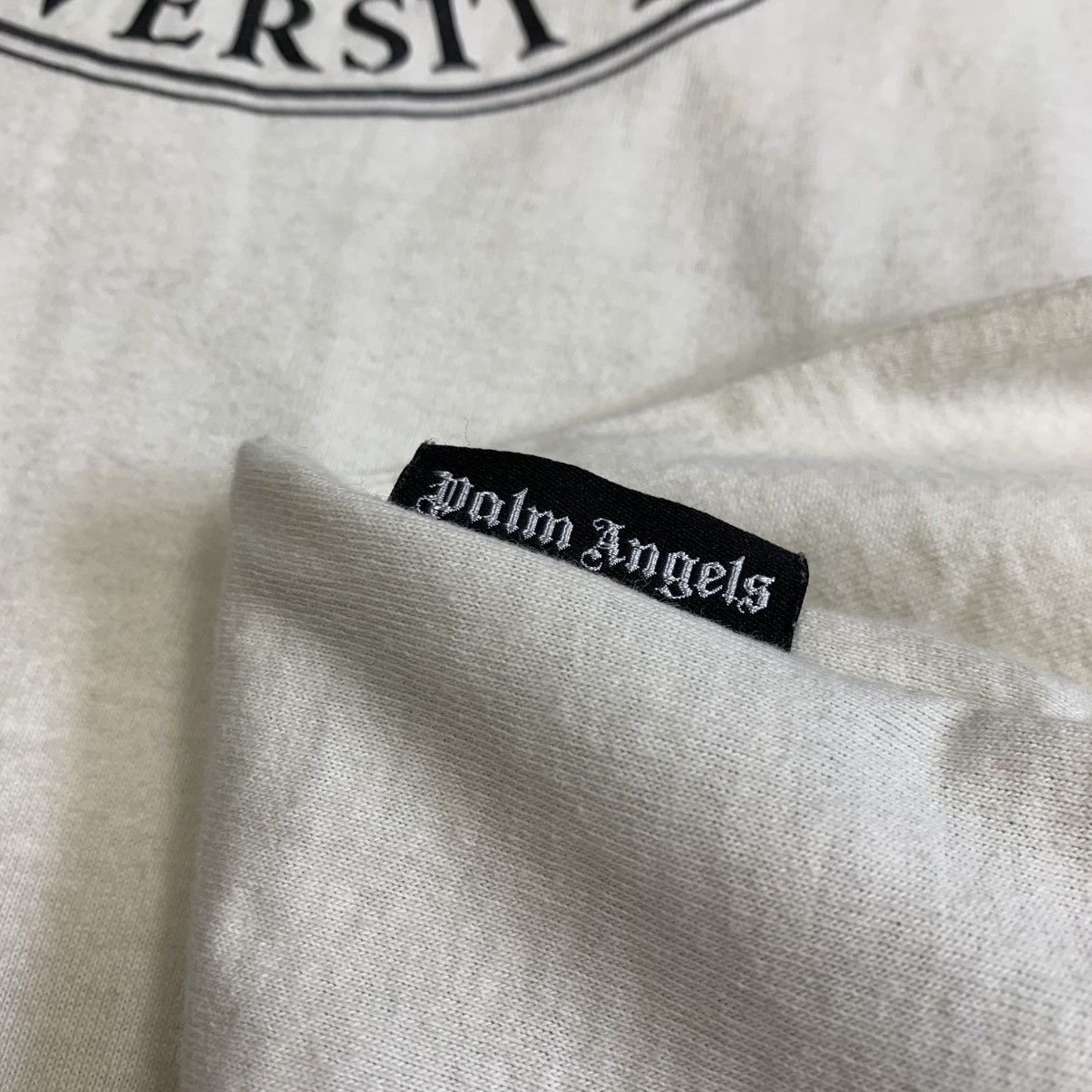 Palm Angels Palm Angels Small Tee College Crew White T-Shirt Oversized Size US S / EU 44-46 / 1 - 5 Thumbnail
