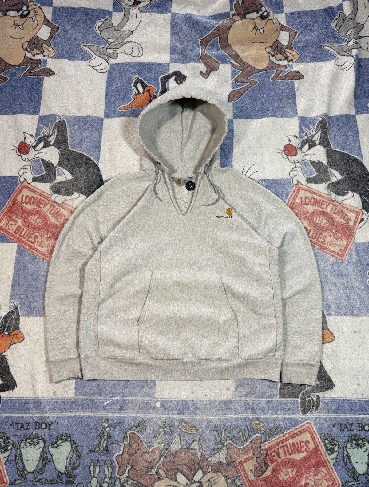 Carhartt Vintage carhartt hoodie Size US L / EU 52-54 / 3 - 1 Thumbnail