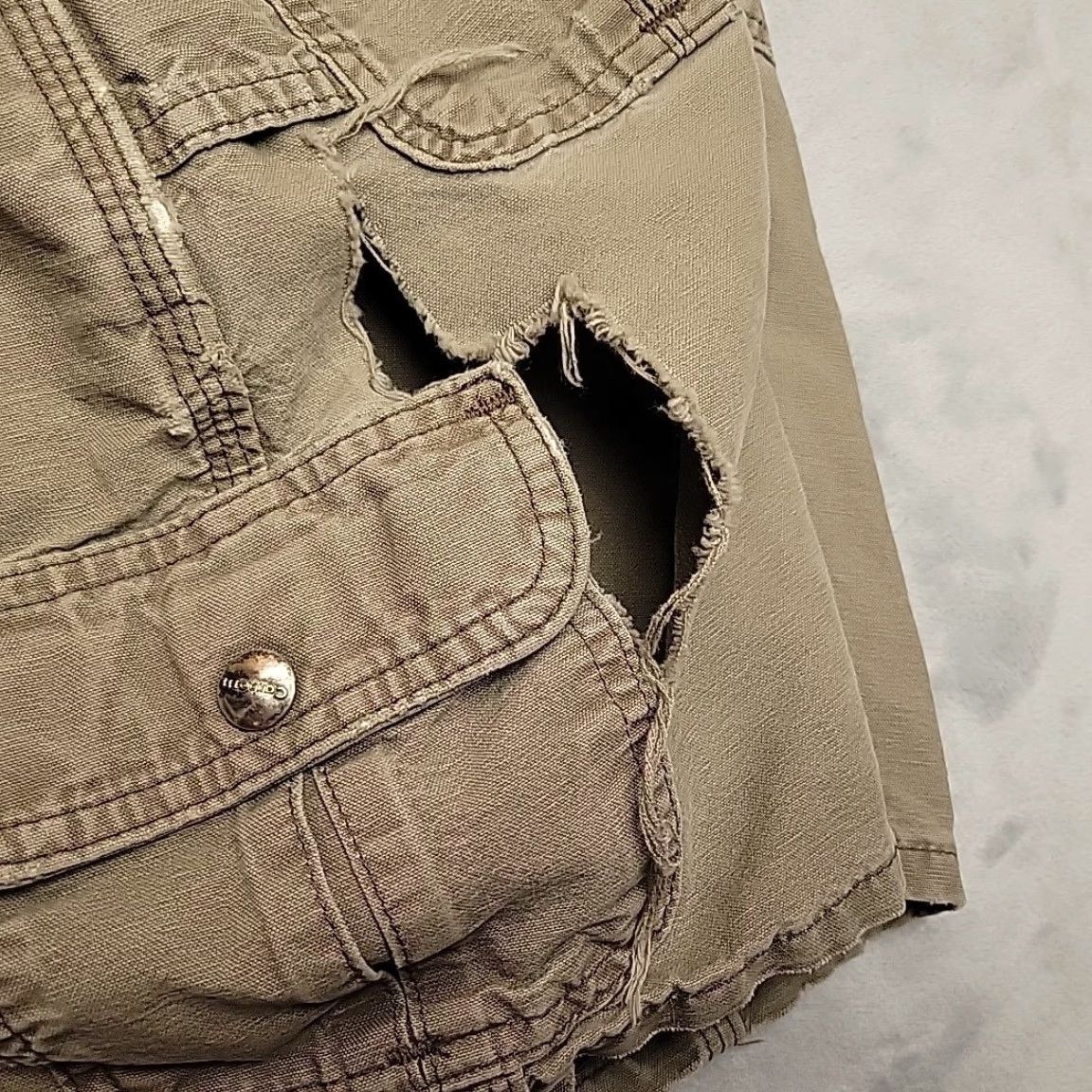 Carhartt VINTAGE Carhartt Shorts Men 28 Brown Cargo Carpenter Utility Outdoors Work READ Size US 28 / EU 44 - 6 Thumbnail