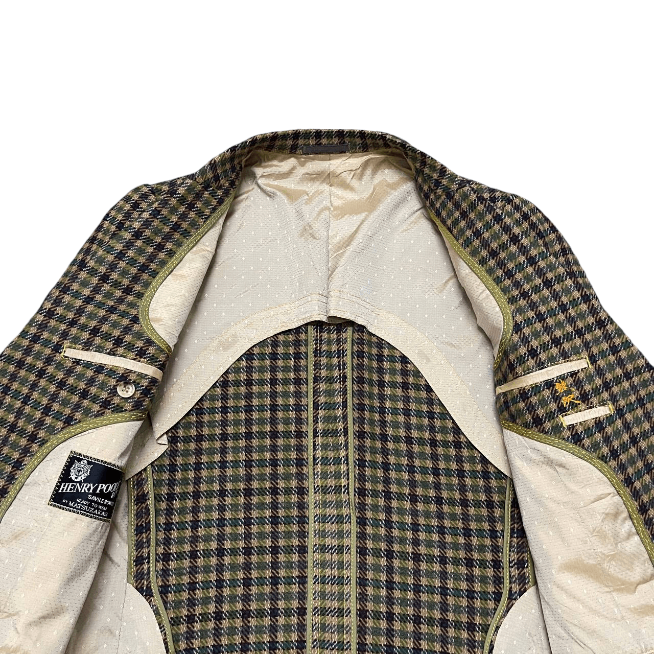 Henry Poole Vintage Henry Poole Wool and Cashmere Coat Blazer Size US S / EU 44-46 / 1 - 6 Thumbnail