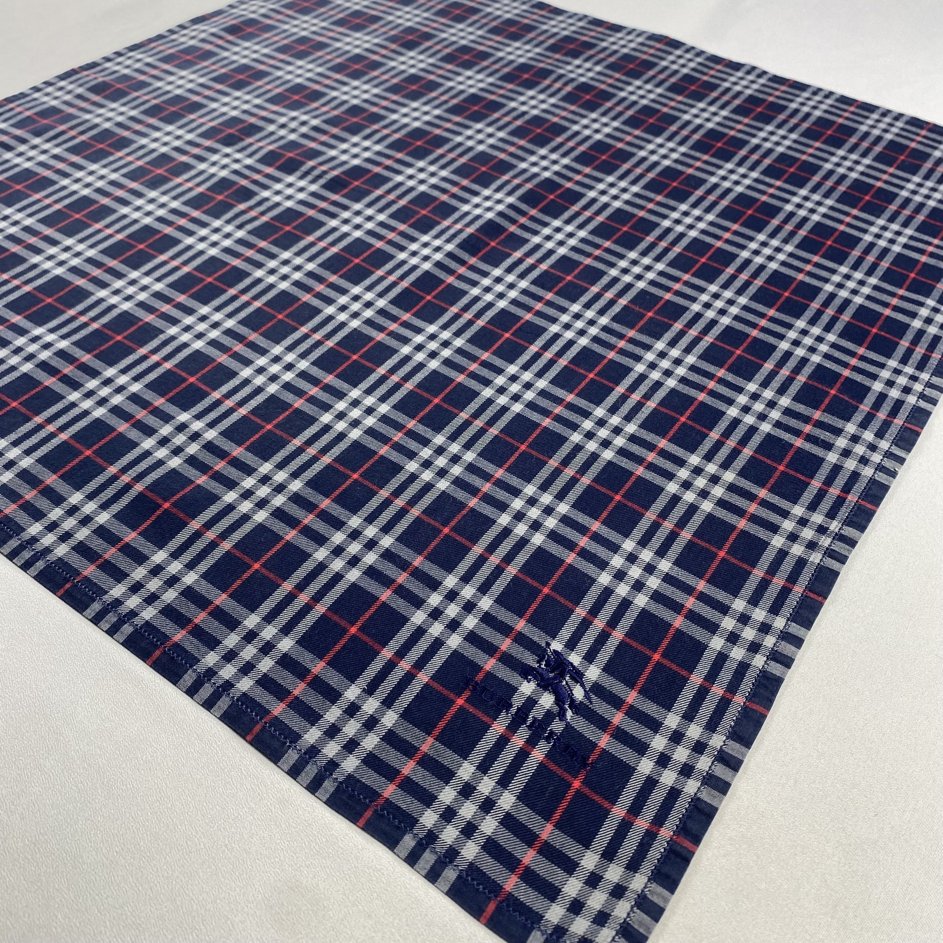 Burberry × Vintage Burberry Handkerchief / Neckerchief / Bandana-P1135 Size ONE SIZE - 2 Thumbnail