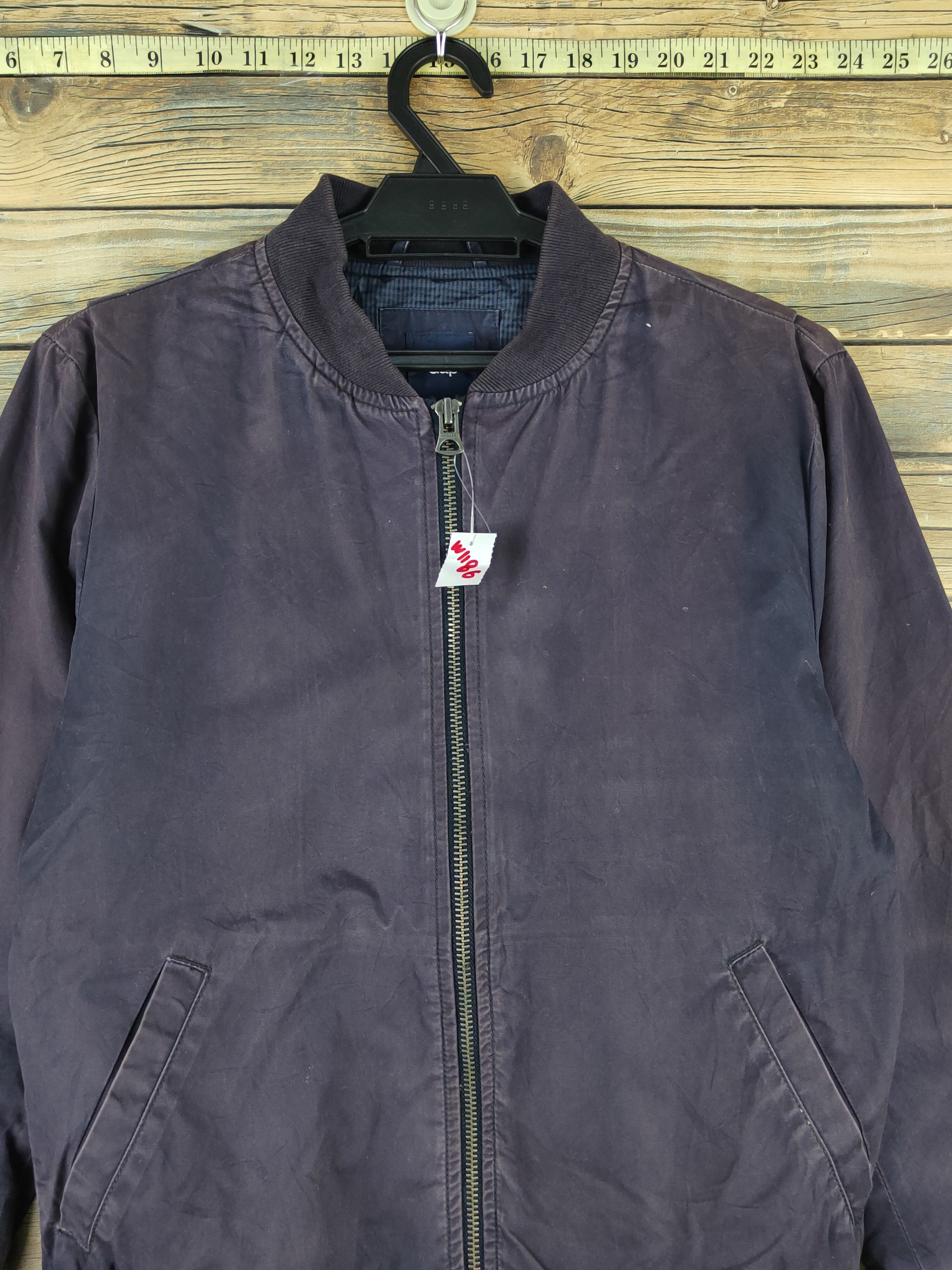 Gap × Japanese Brand × Vintage Gap Navy Faded Jackets #W1186 Size US S / EU 44-46 / 1 - 2 Thumbnail