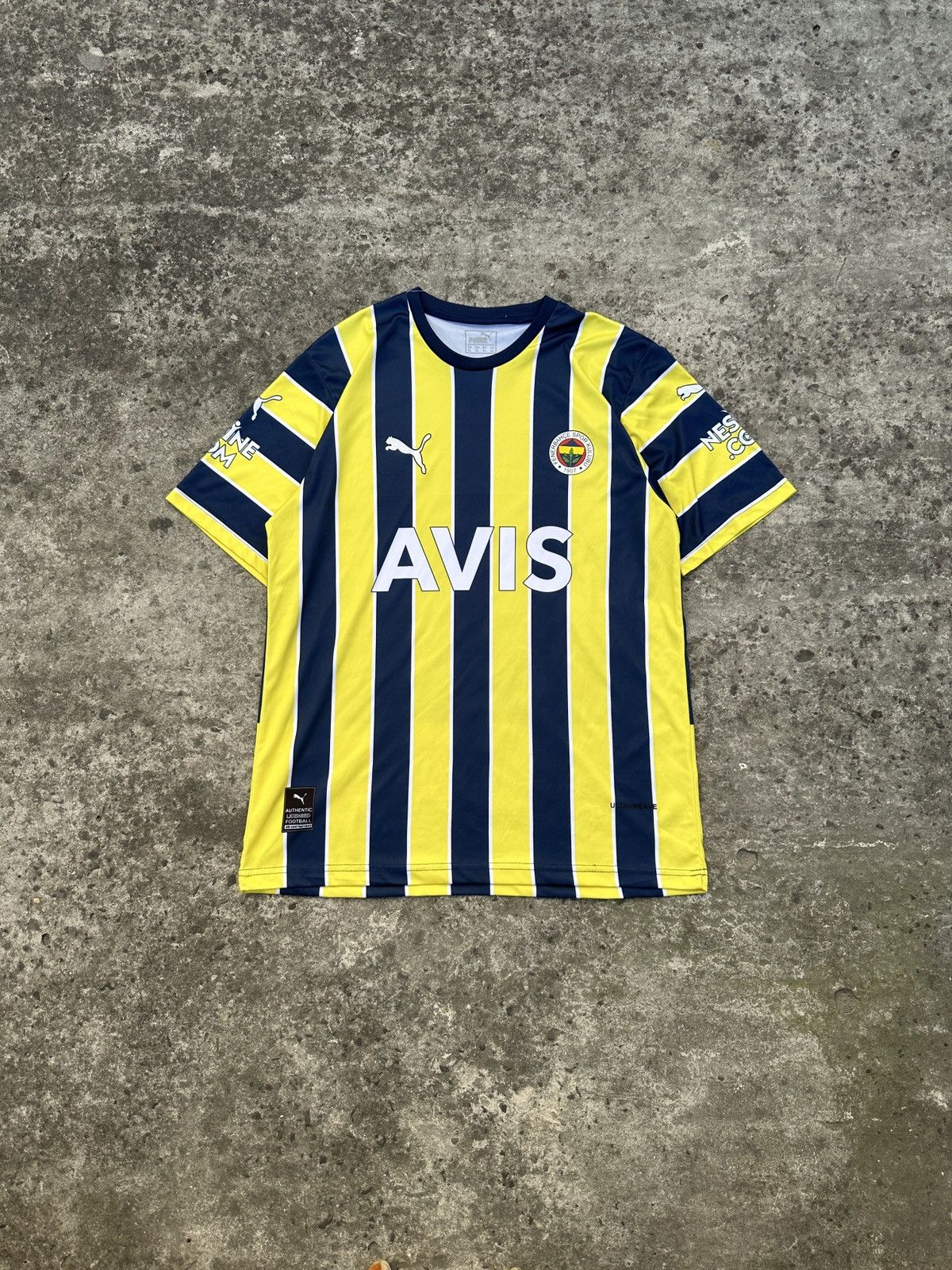 Puma Puma Fenerbahche Soccer Jersey Turkey Blokecore XL Rare Size US XL / EU 56 / 4 - 1 Thumbnail