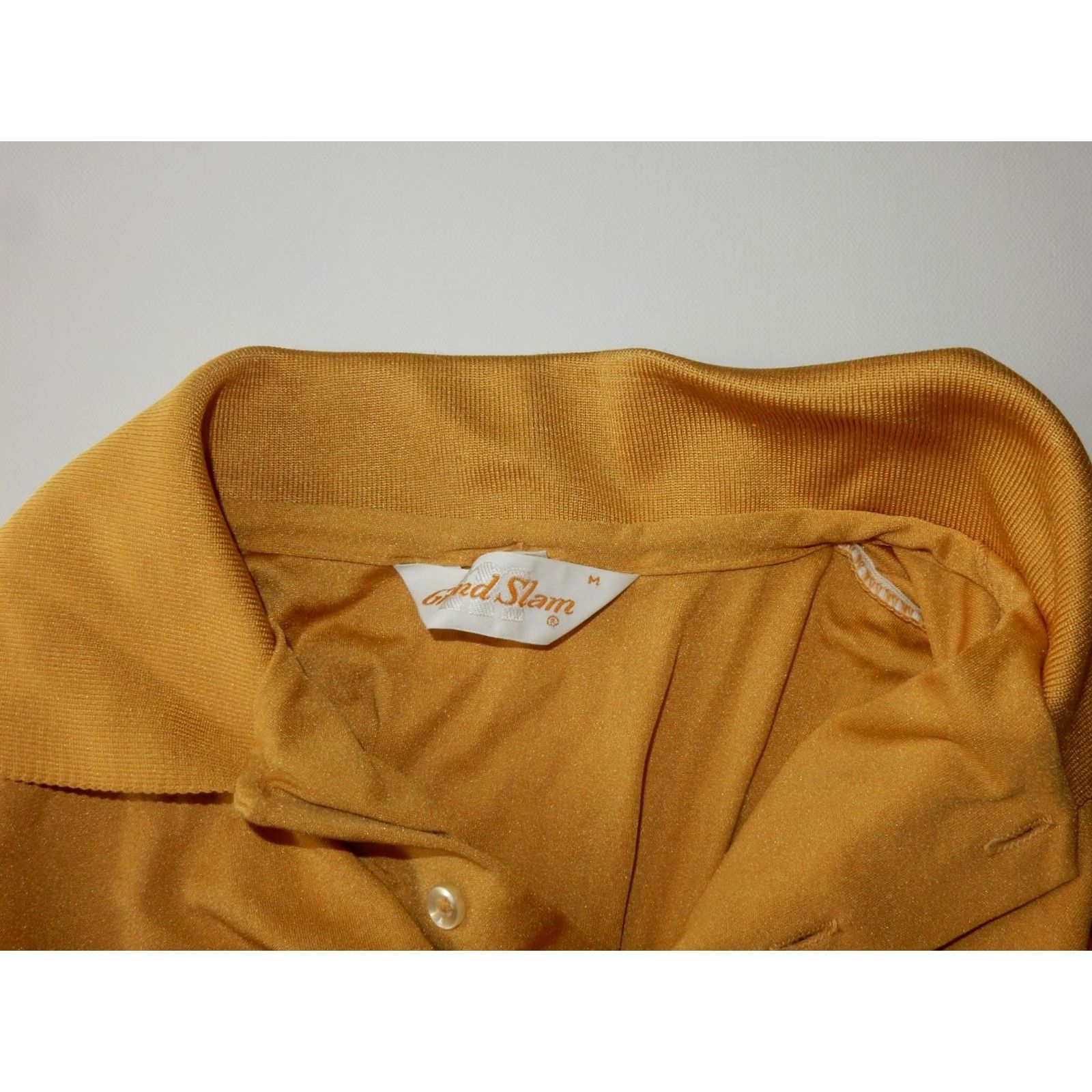 Brooks Brothers VTG Grand Slam Men's Polo Shirt Size S Brown Nylon Short Sleeve Munsingwear Brooks Brothers Shirt Polo Mens S Brown Nylon Solid 90s Concert Sports Size US S / EU 44-46 / 1 - 6 Thumbnail