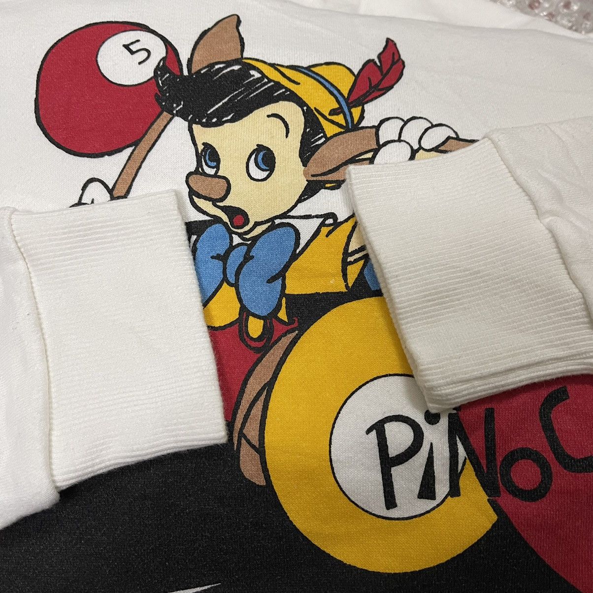 Cartoon Network Vintage 90s Pinocchio Sweatshirt Pullover Size US L / EU 52-54 / 3 - 3 Thumbnail