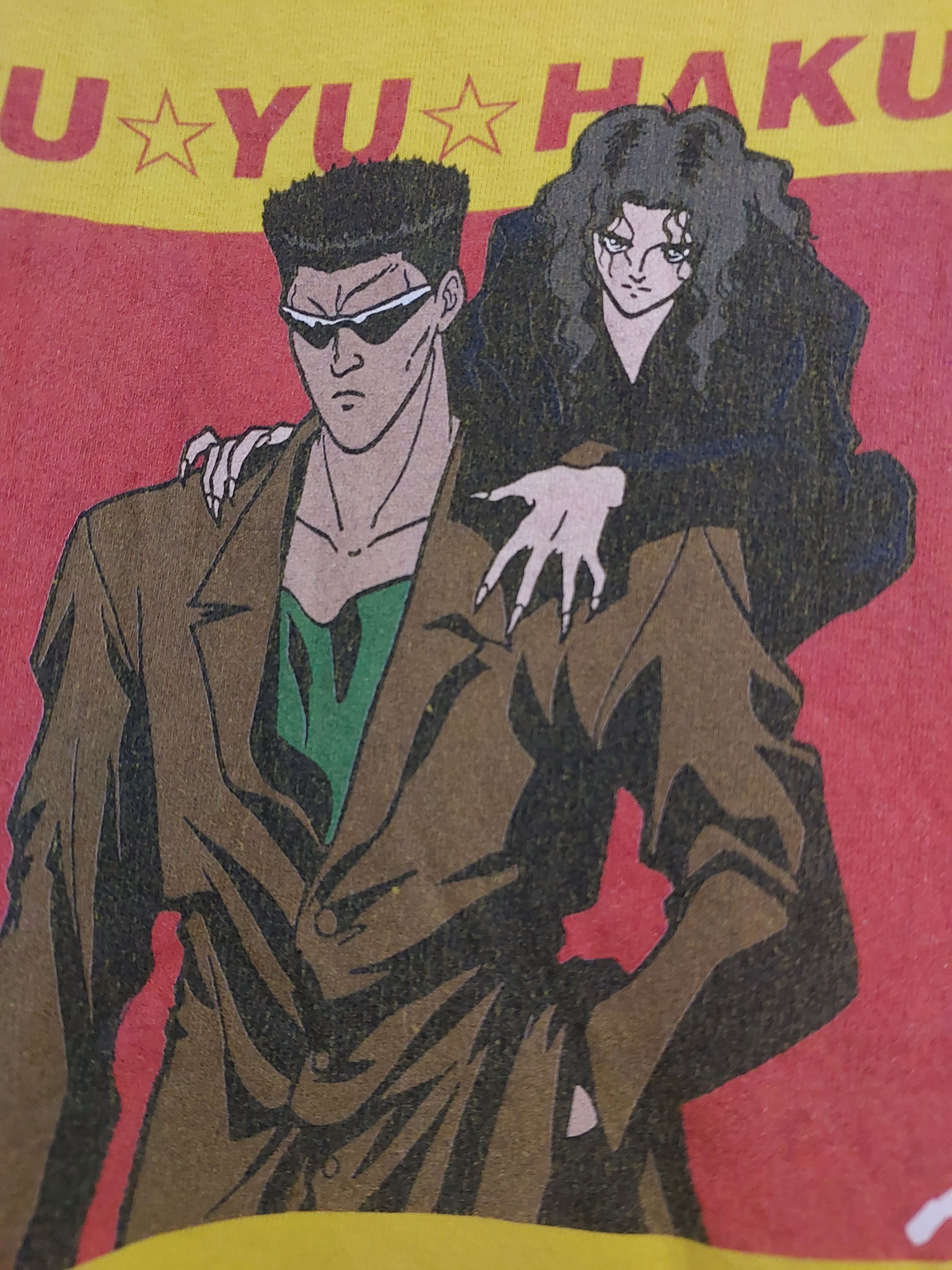 Anime YU YU HAKUSHO ANIME TOGURO BROTHERS VINTAGE T SHIRT Size US M / EU 48-50 / 2 - 6 Thumbnail