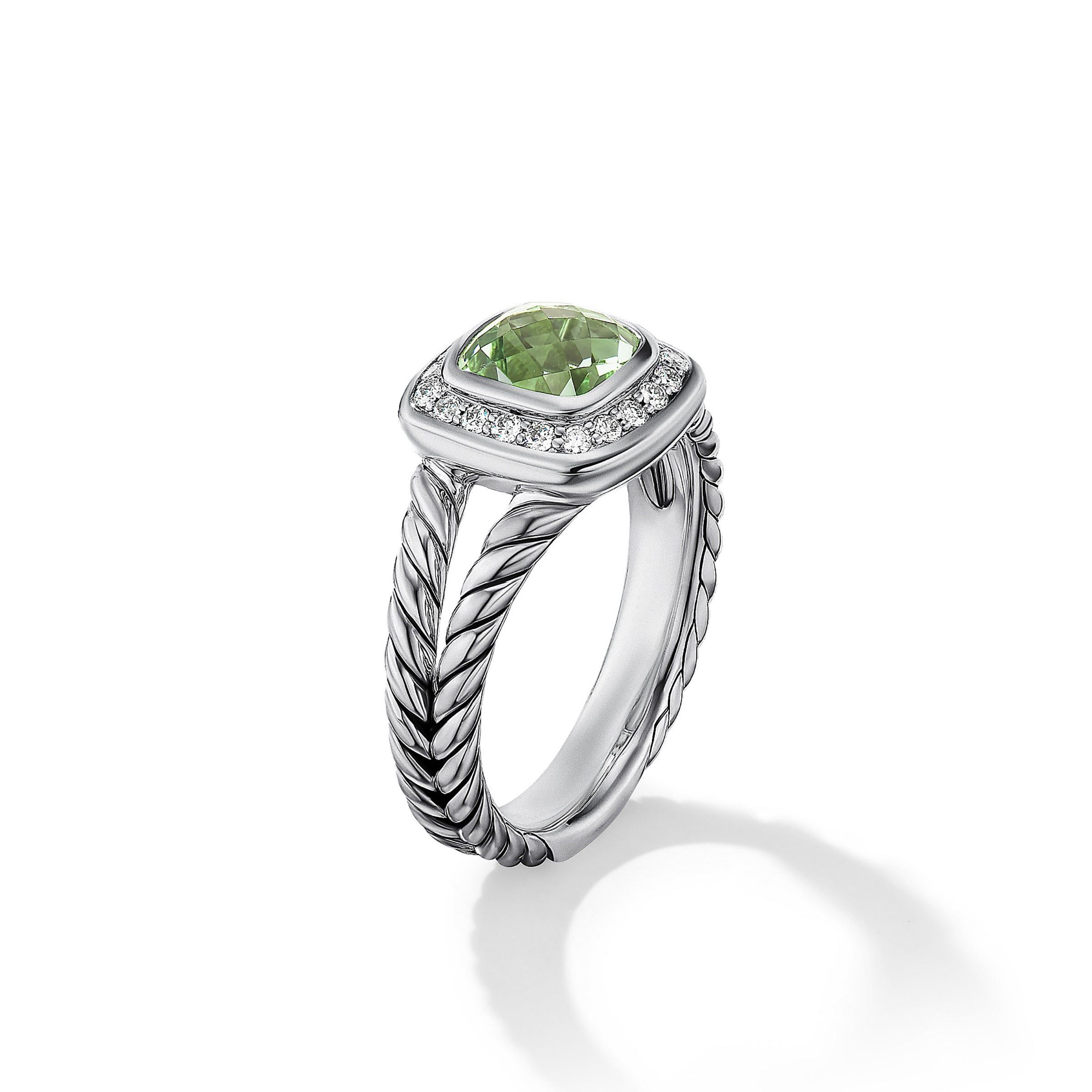 David Yurman o1w1db10525 R07443D Ring in Silver with Diamond Size ONE SIZE - 3 Thumbnail