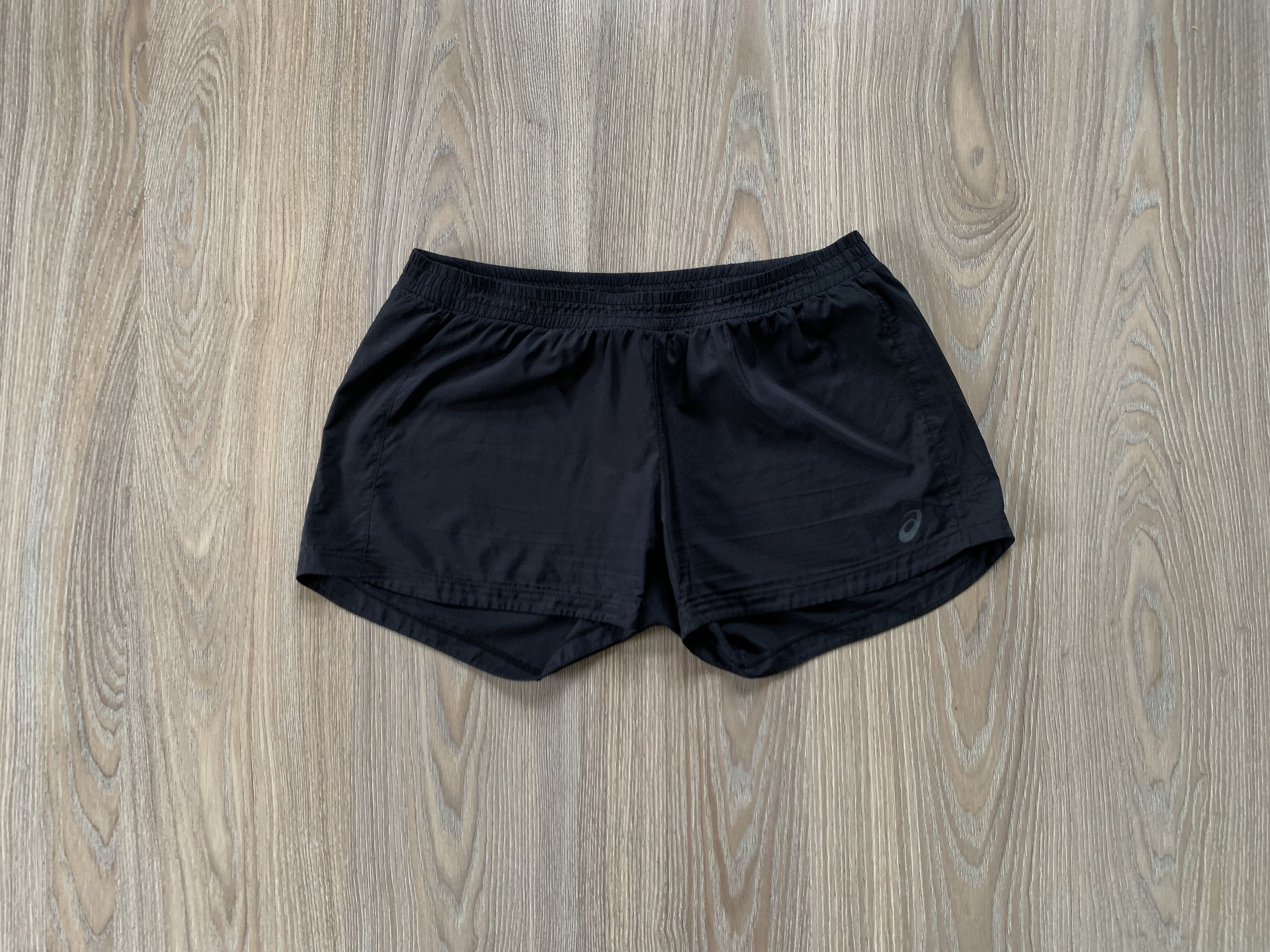 Asics Asics Black Running Pocket Shorts Size 28" / US 6 / IT 42 - 1 Thumbnail