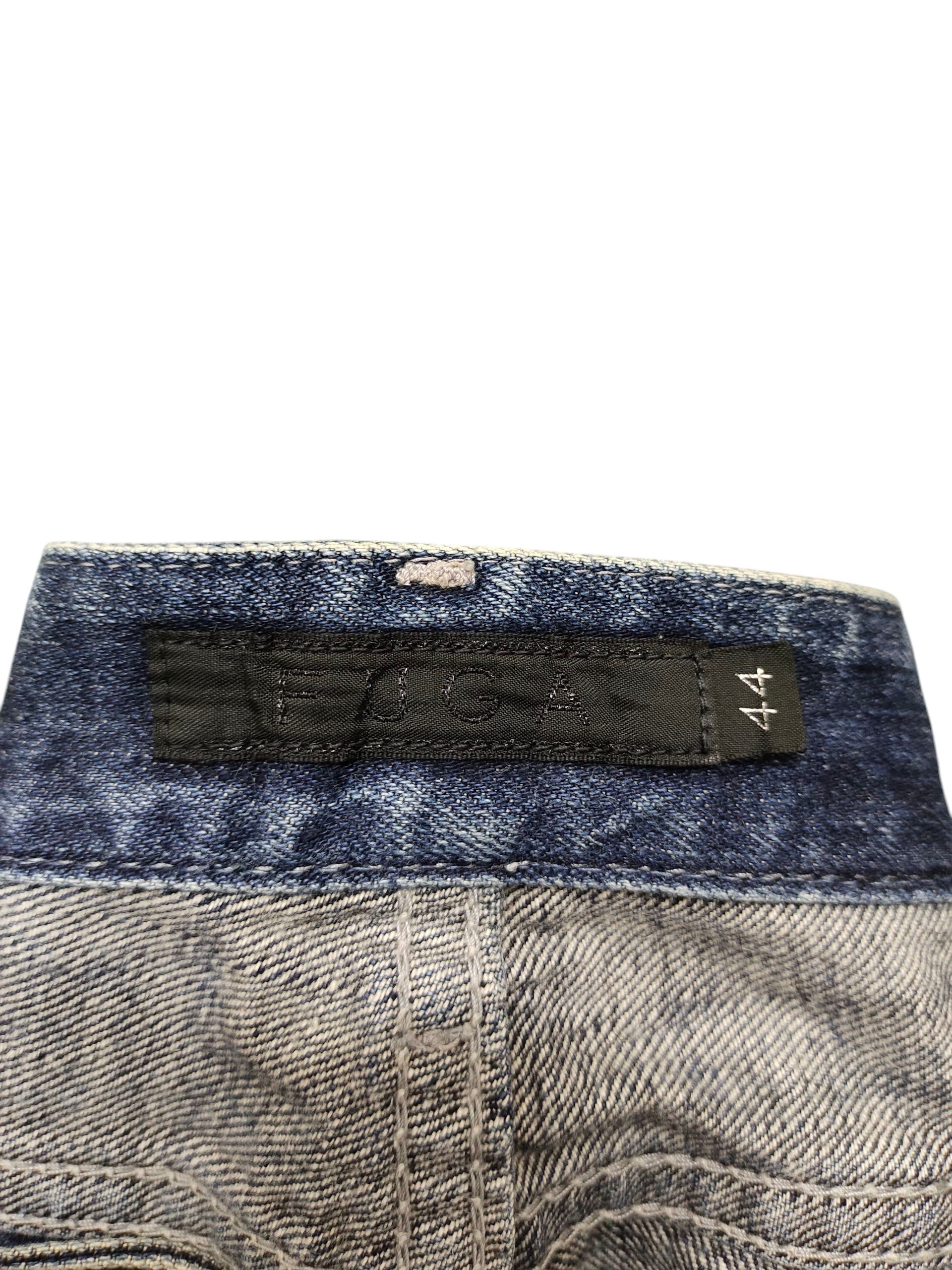GOSTAR DE FUGA Vintage Fuga Japan Clawmark Distress Faded Denim Jeans Size US 30 / EU 46 - 11 Thumbnail