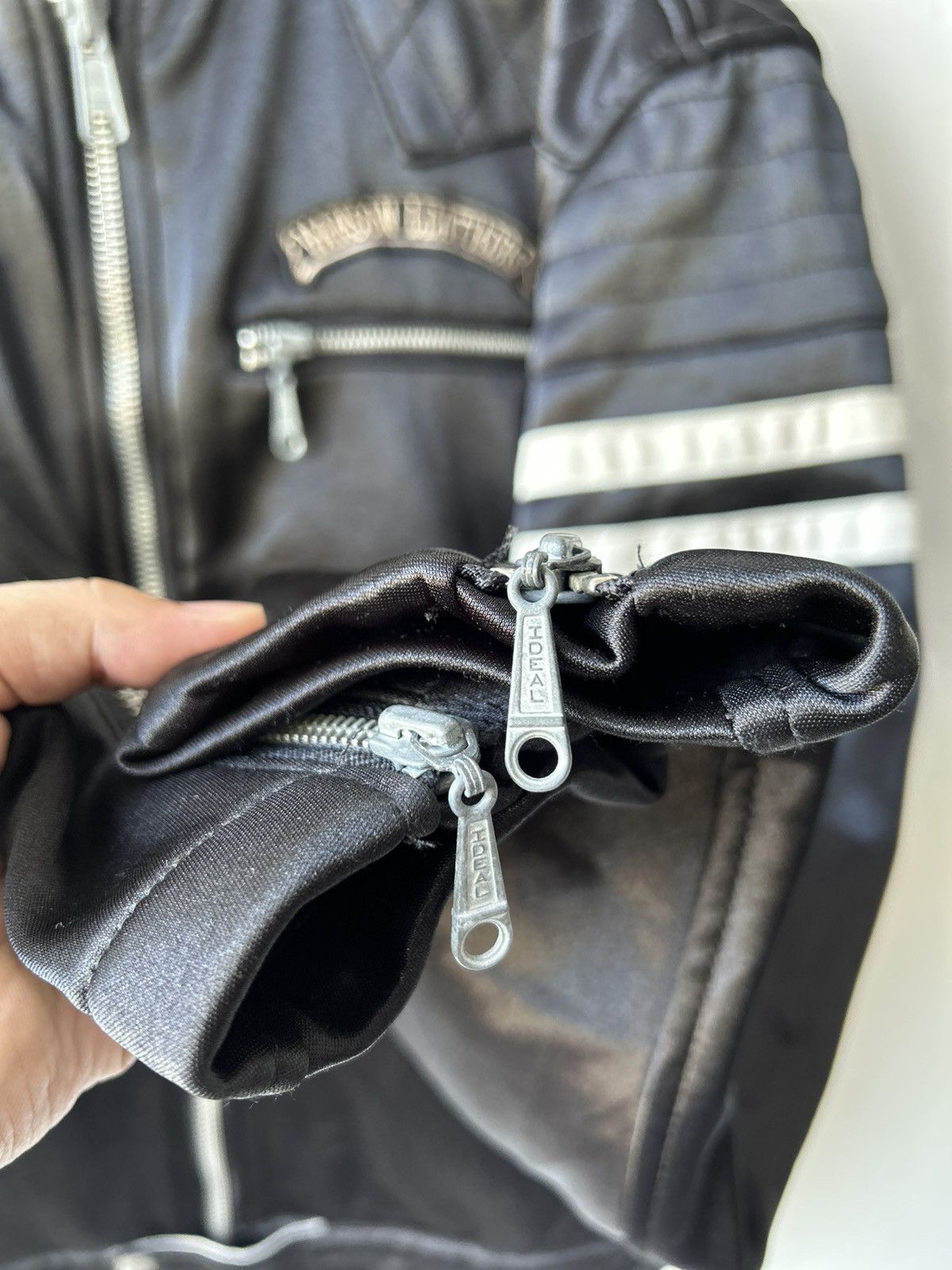 Vanson Leathers Vanson Motorcycle Jacket Skull Falmes Jacket Size US XL / EU 56 / 4 - 19 Thumbnail