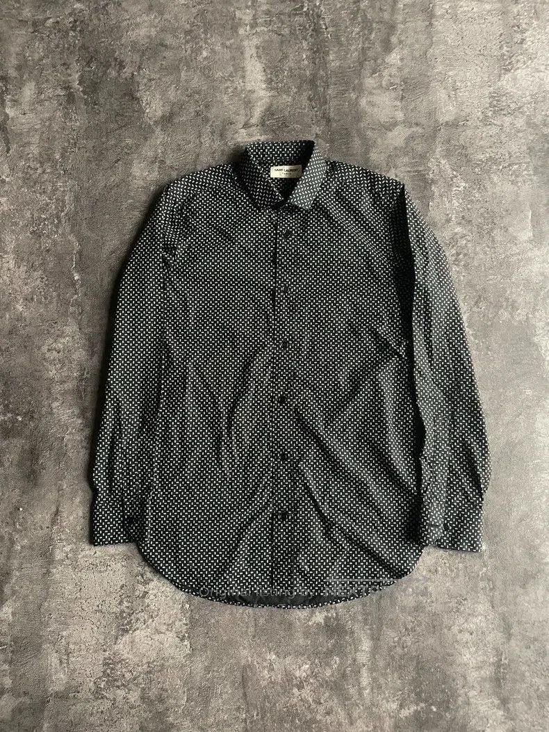 Saint Laurent Paris Saint Laurent Paris Dollar Bill Shirt Size XS / US 0-2 / IT 36-38 - 1 Thumbnail