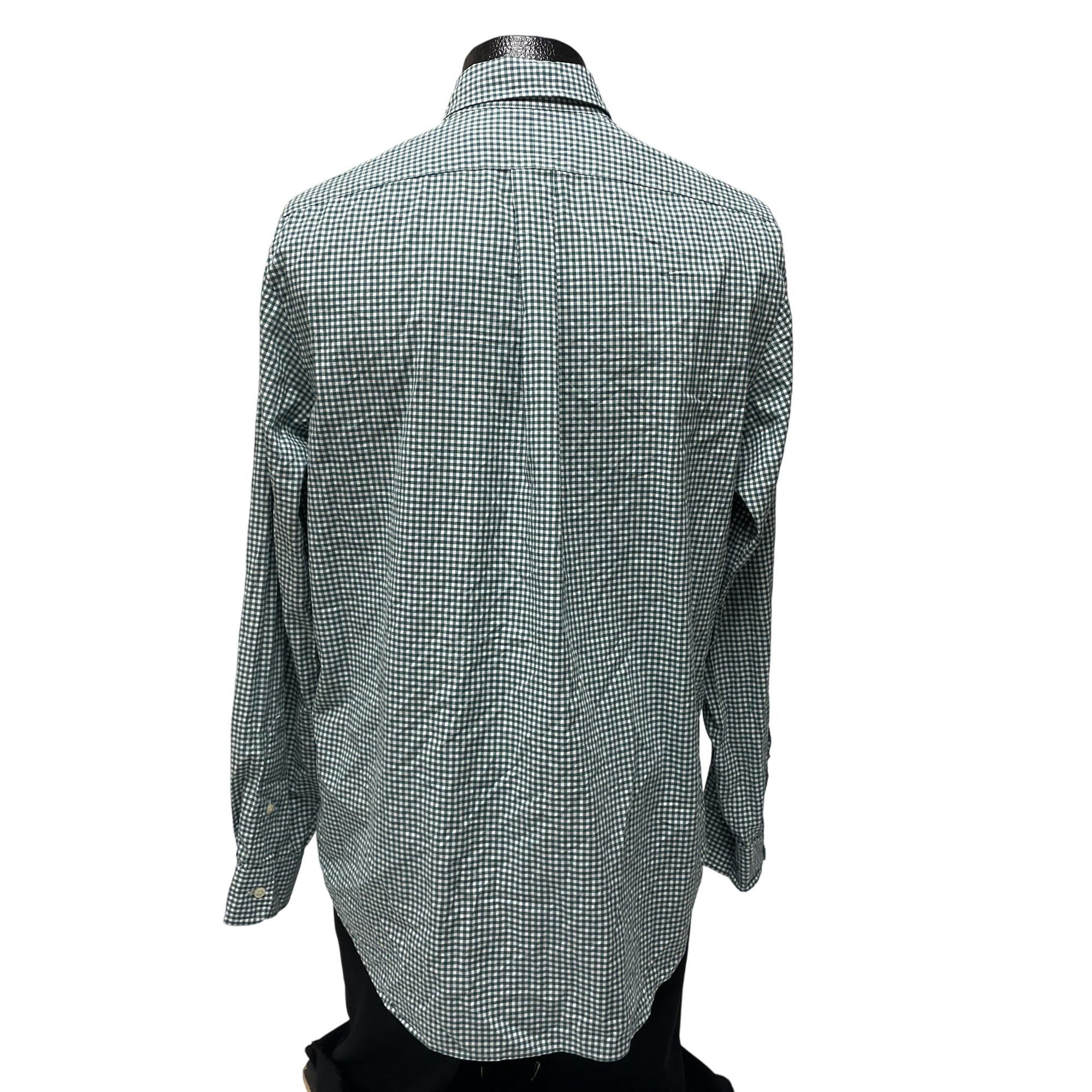 Ralph Lauren Ralph Lauren CHECK Stretch POLO LOGO PONY Casual Shirt Size US L / EU 52-54 / 3 - 5 Thumbnail